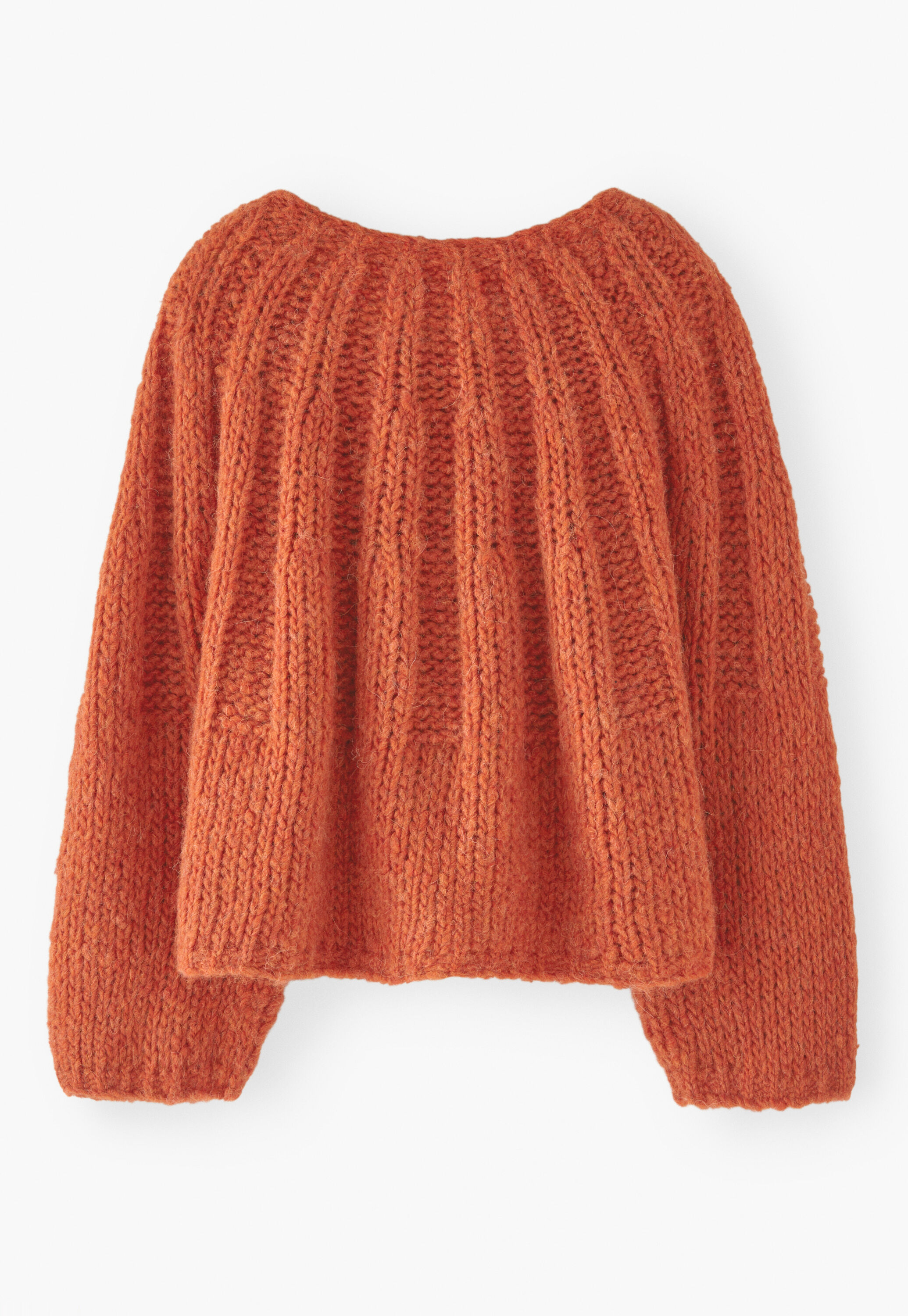 Hand-knit cardigan