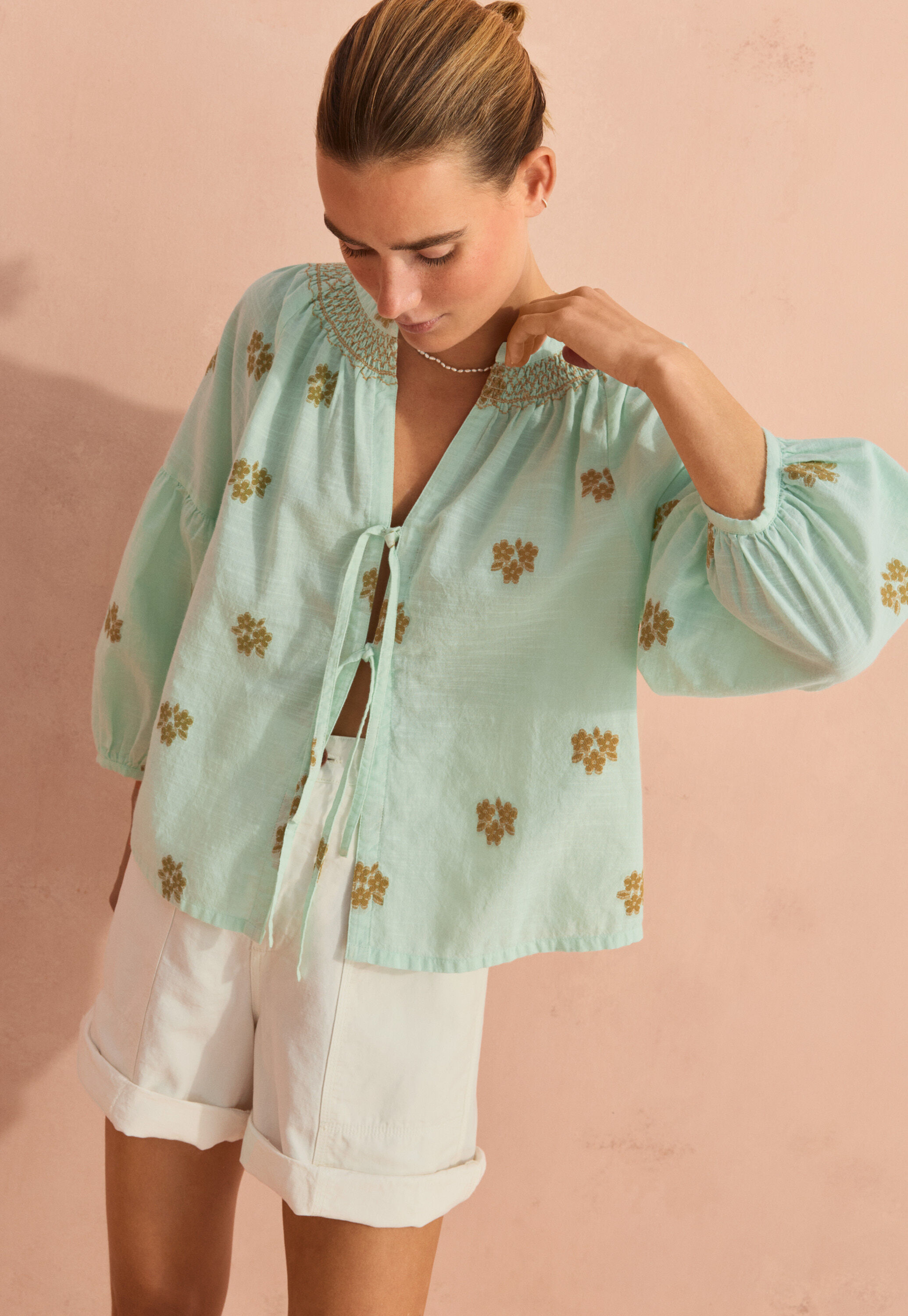 Embroidered blouse