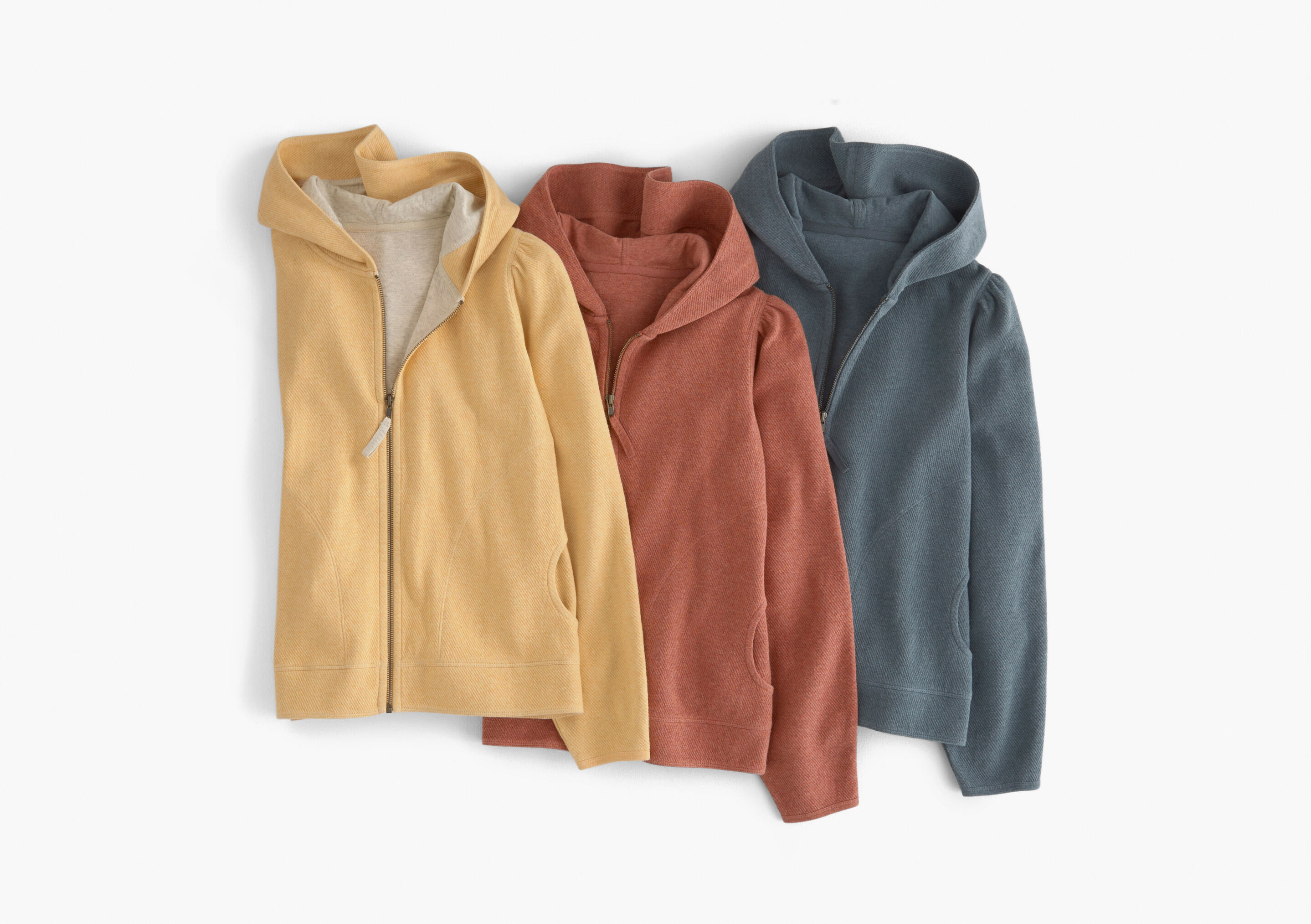 Zip-up hoodie