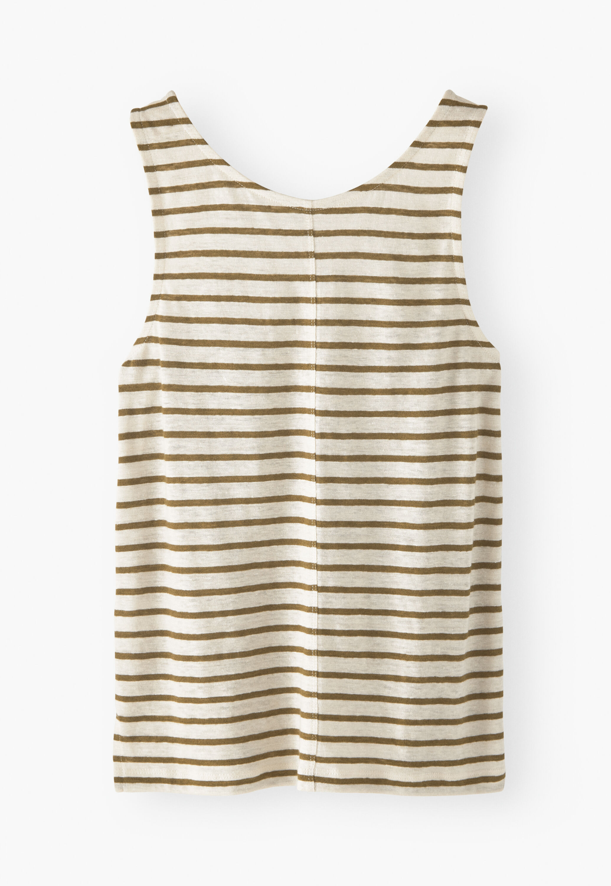 Striped vest