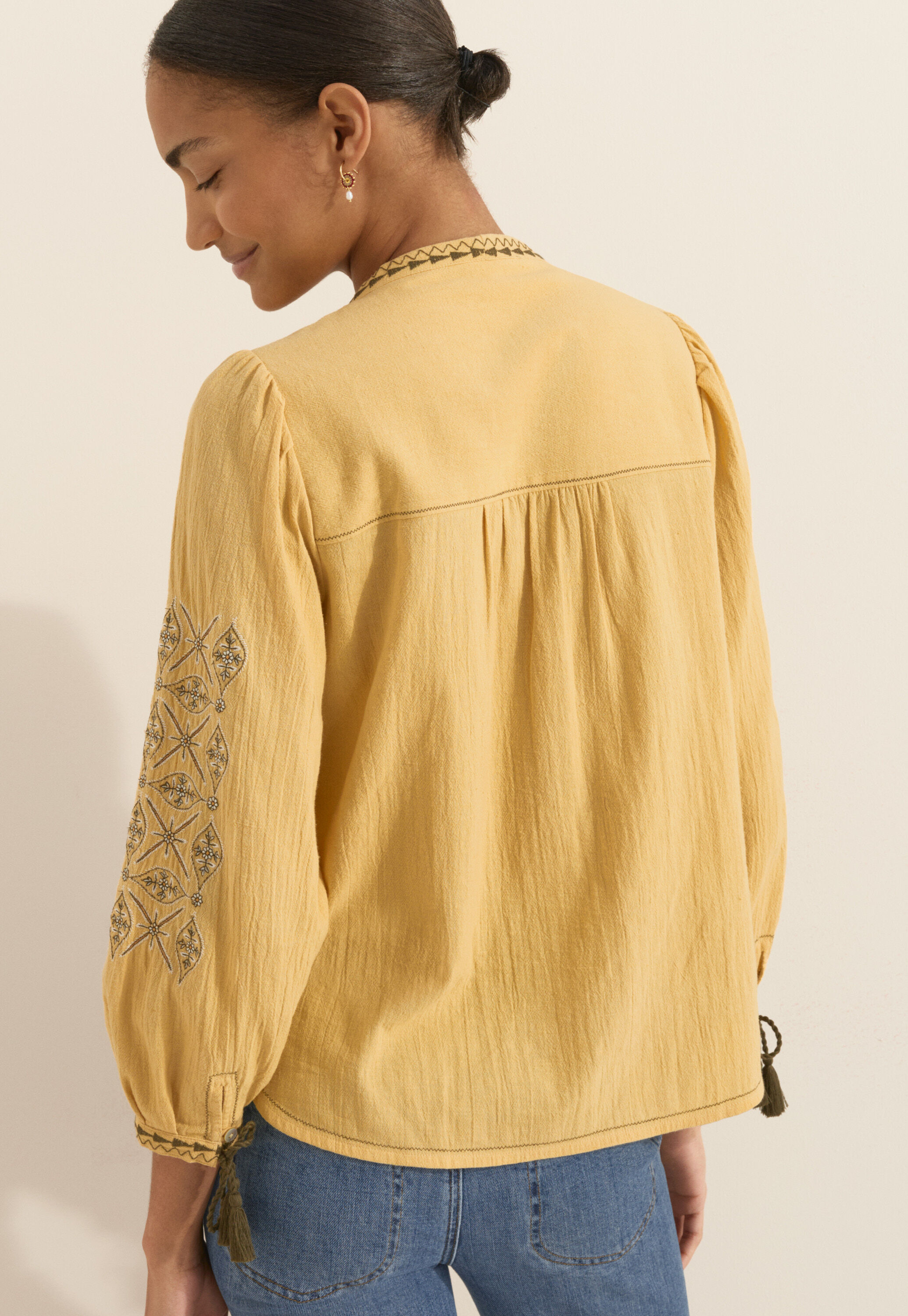 Embroidered blouse