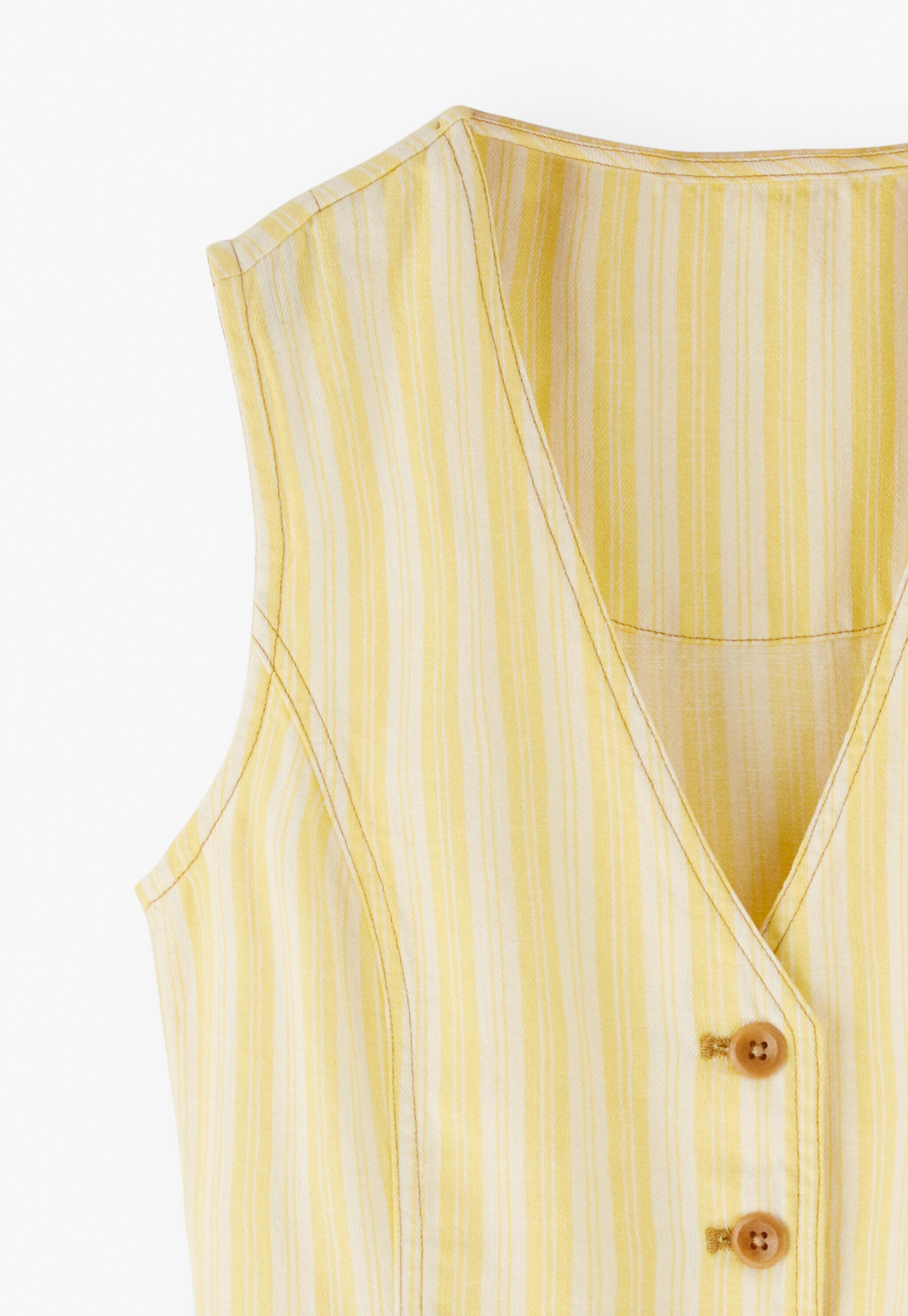 Striped waistcoat