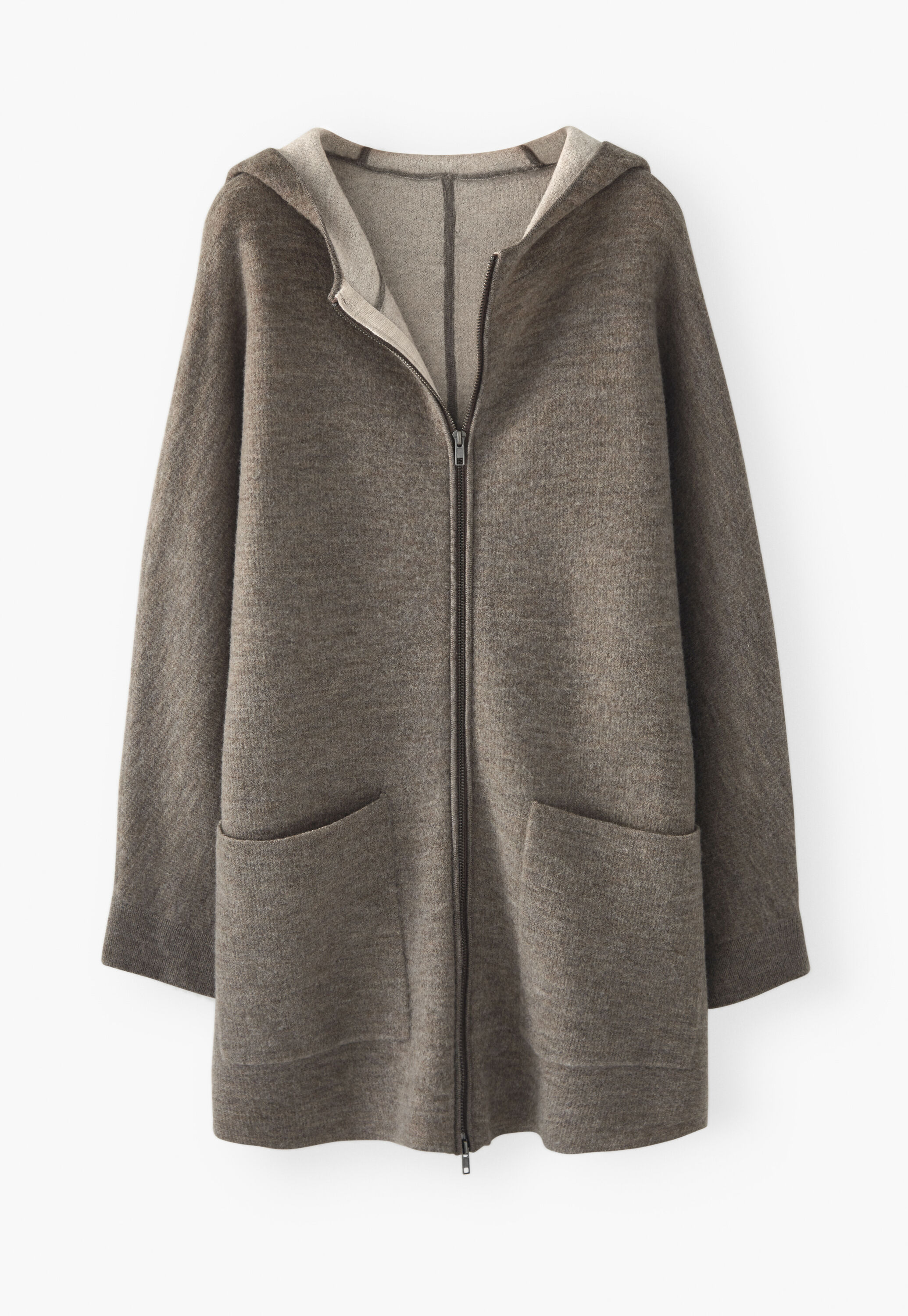 Knitted coat
