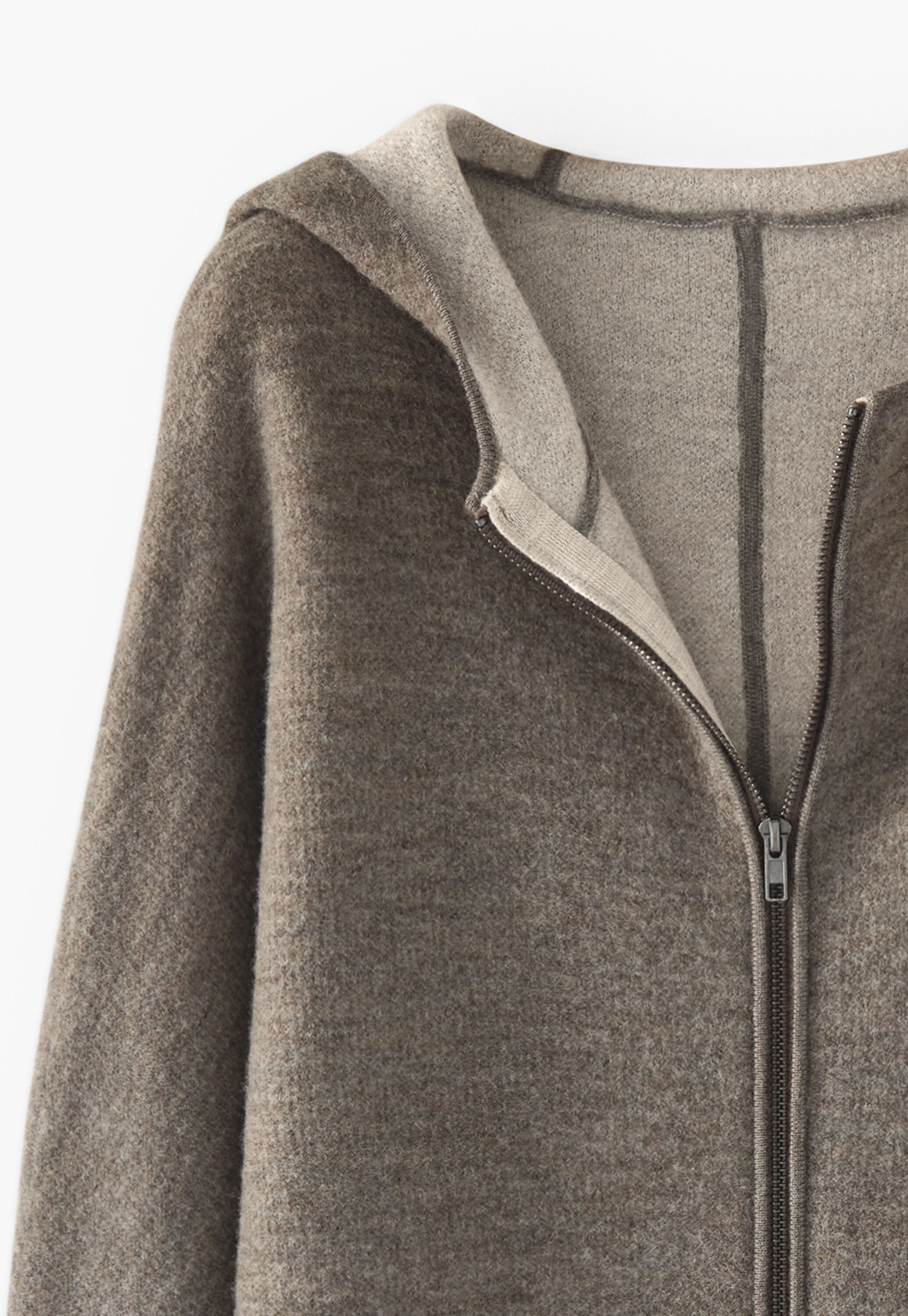 Knitted coat