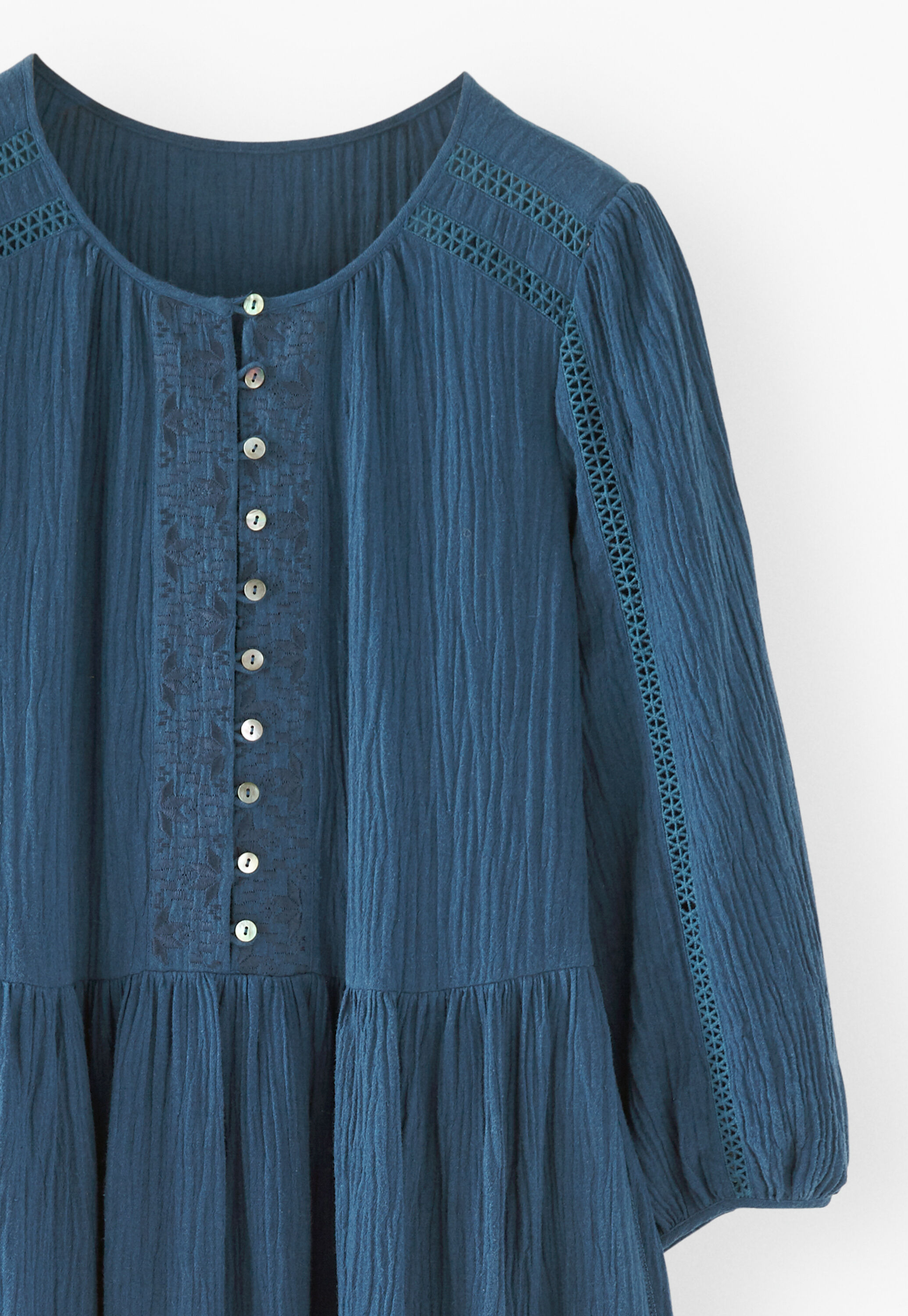 Lace-detail dress