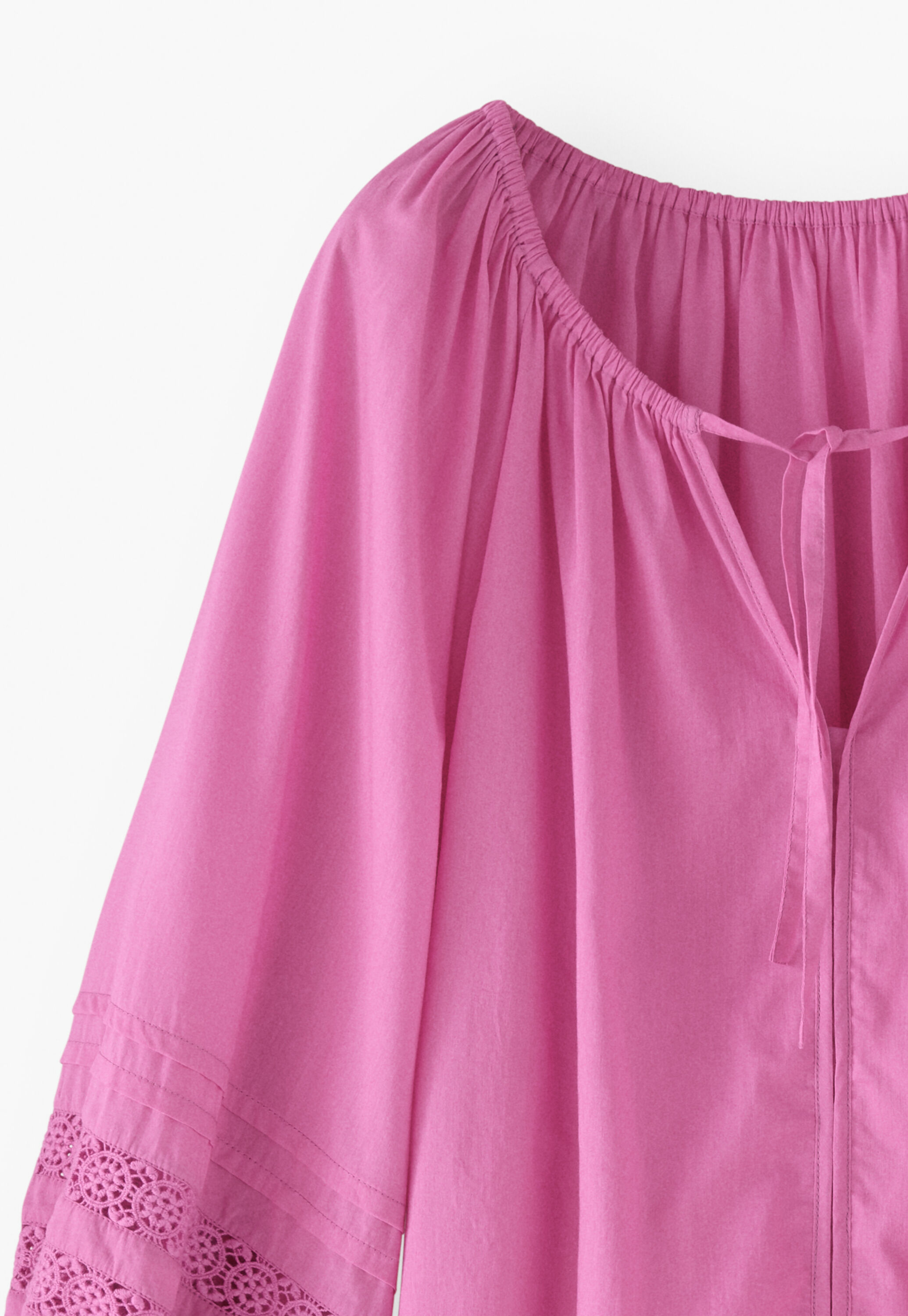 Gathered blouse