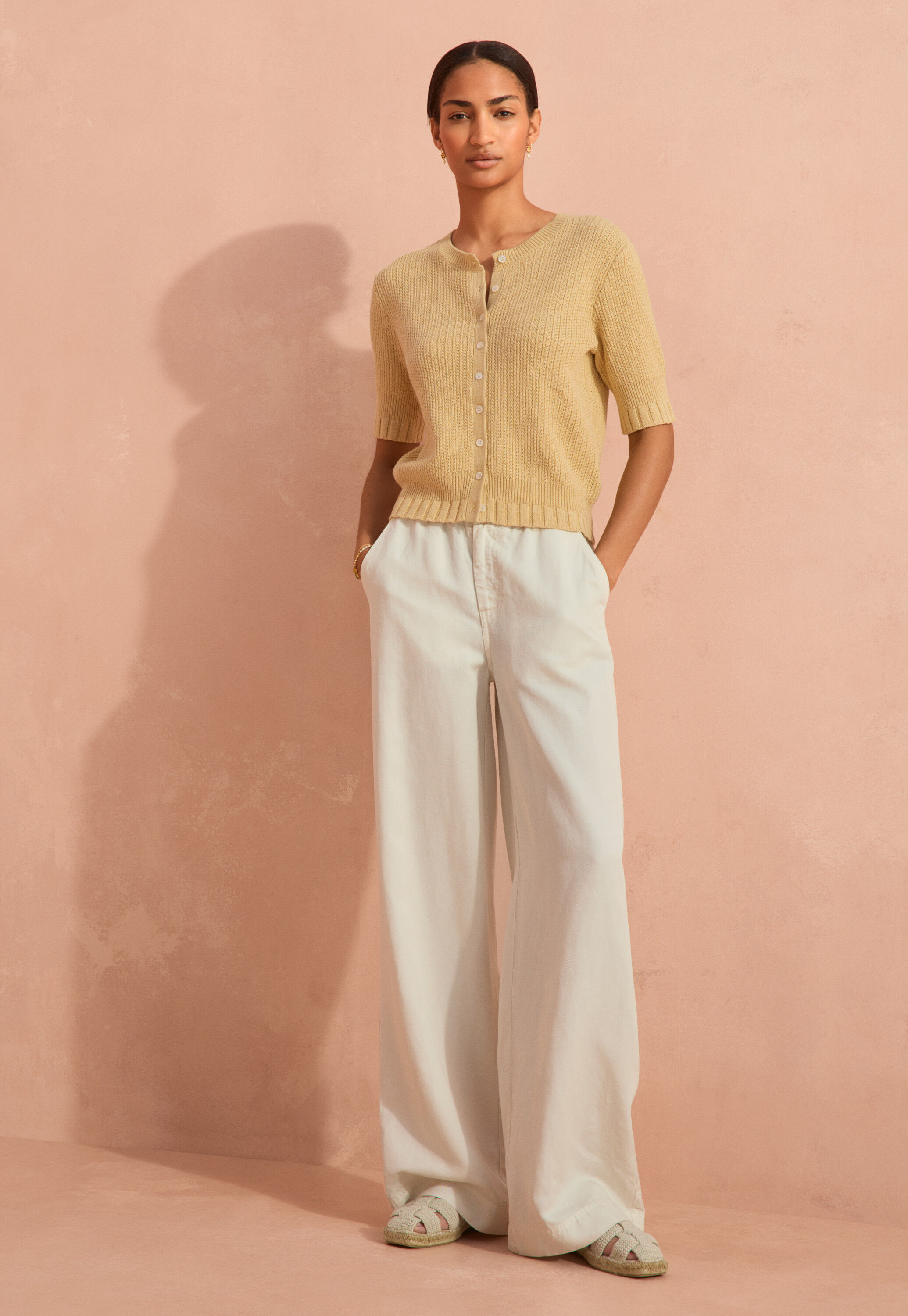 Tuck-stitch sweater