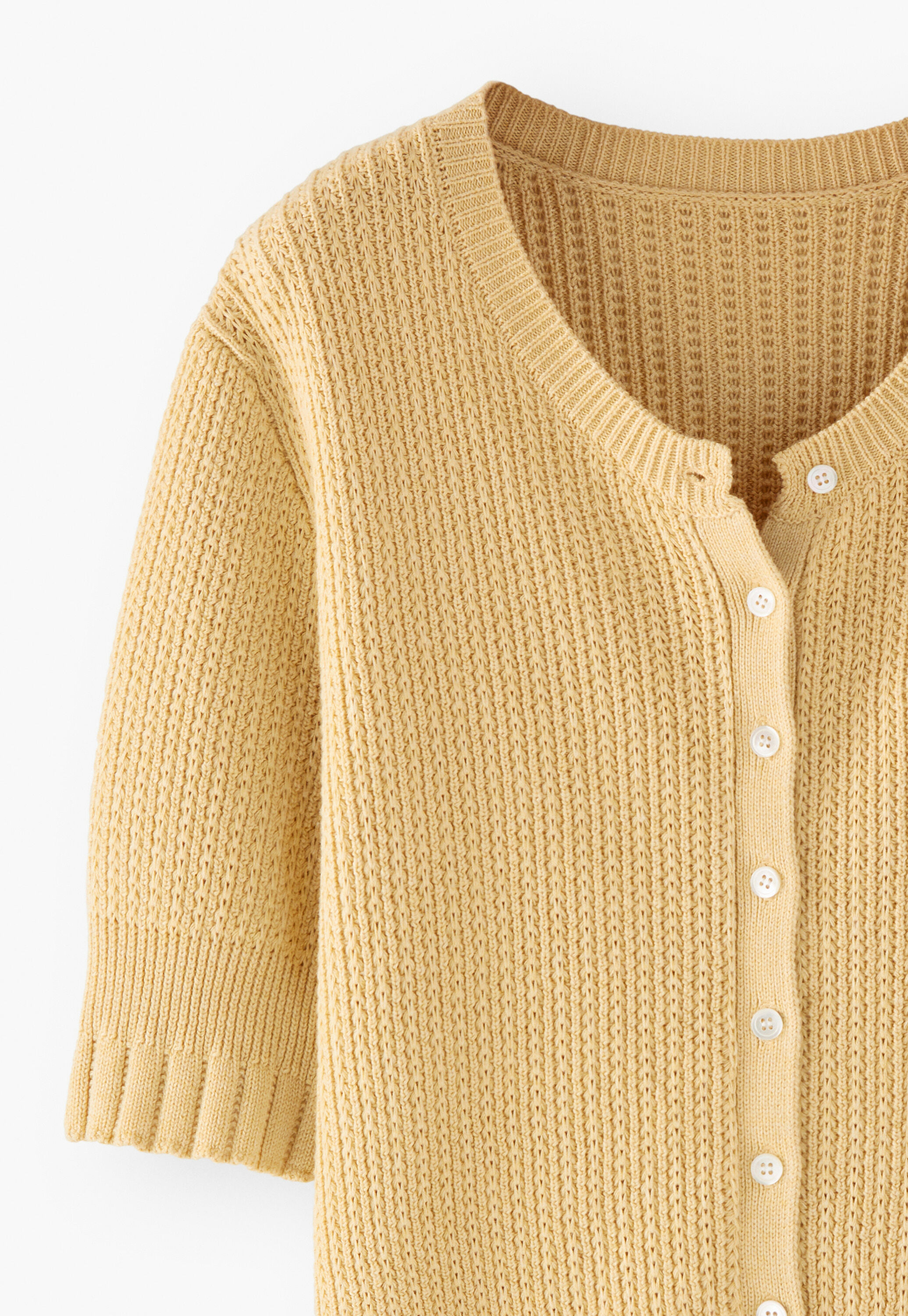 Tuck-stitch sweater
