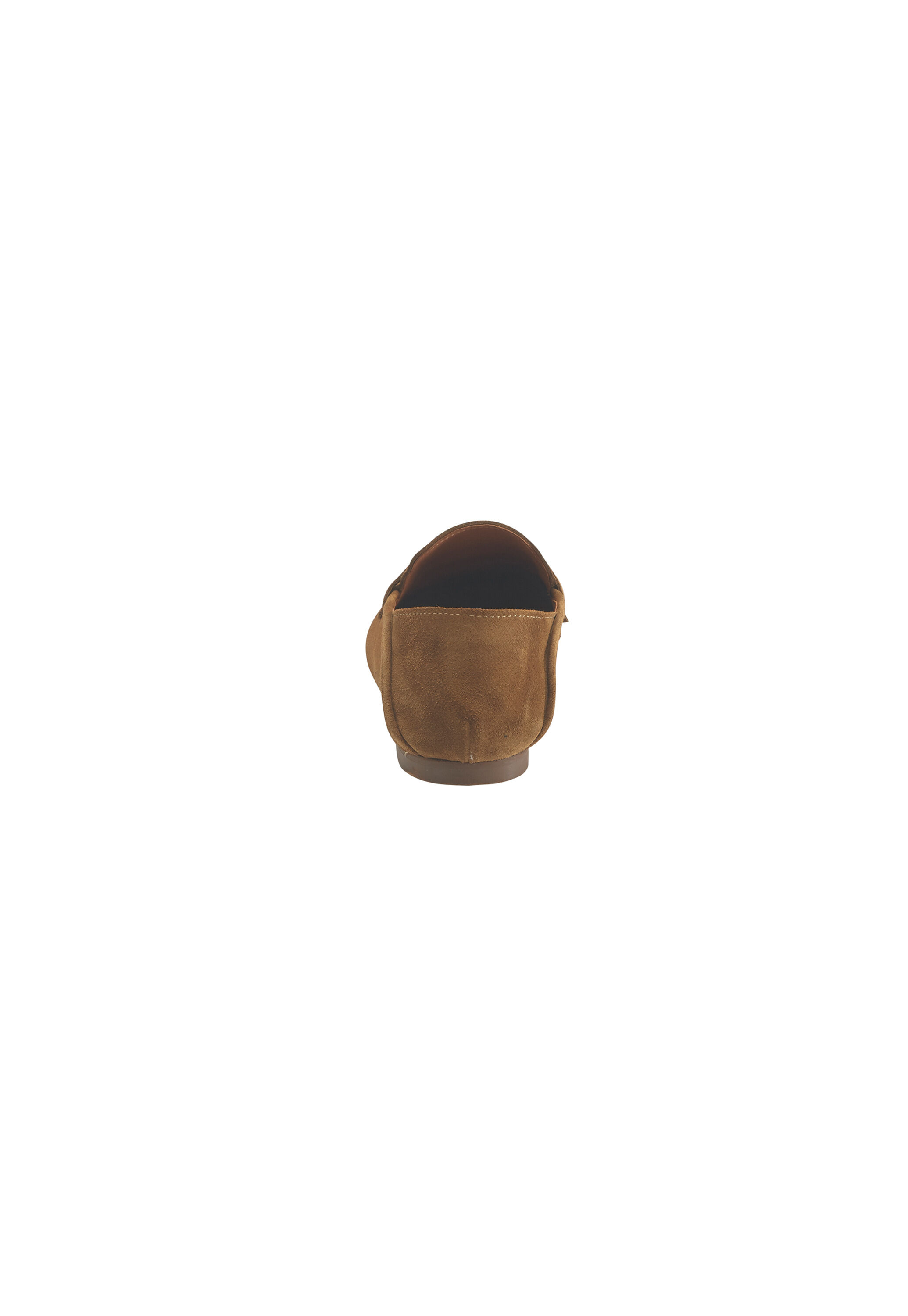 Sand suede loafers