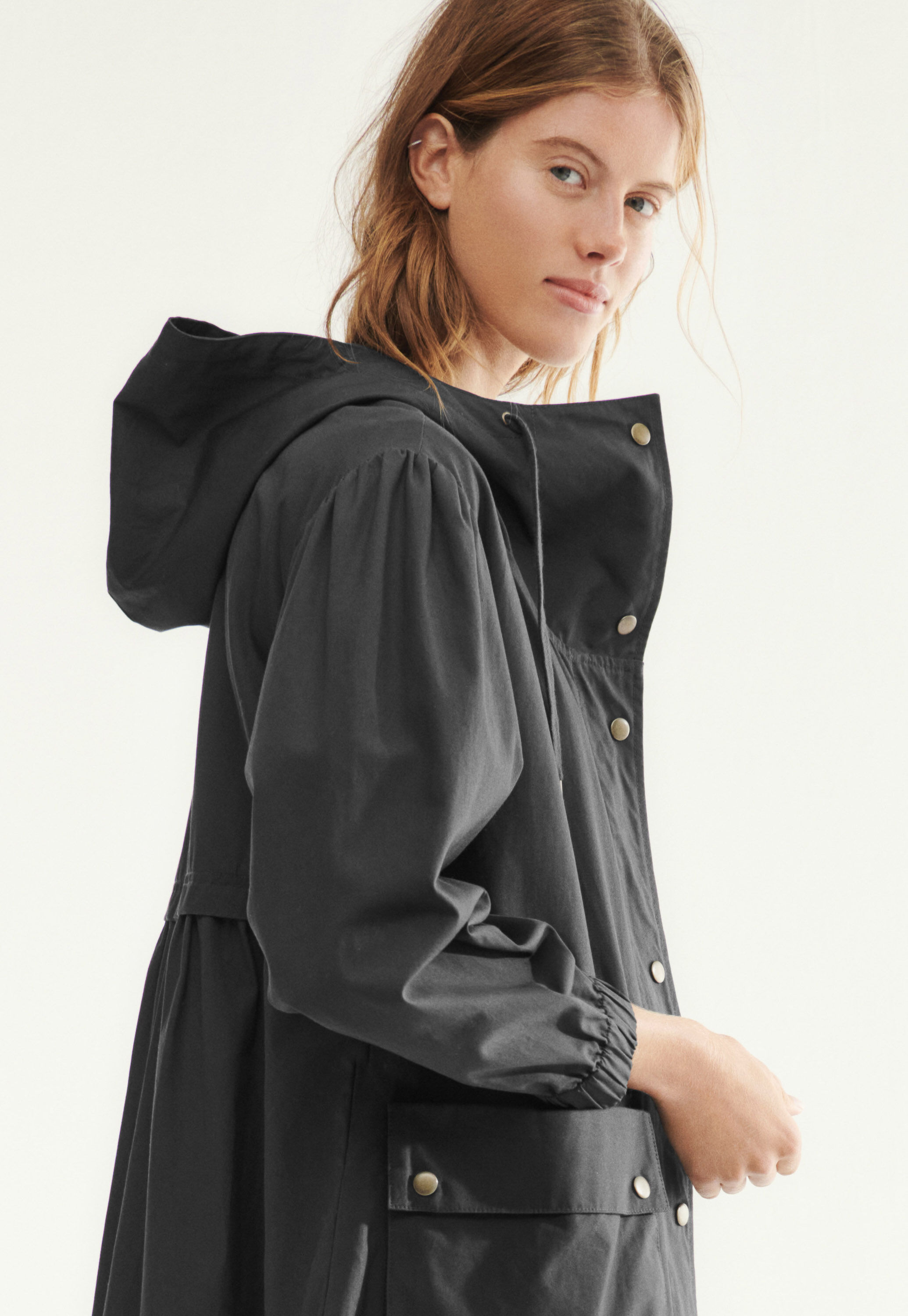 Water-resistant parka