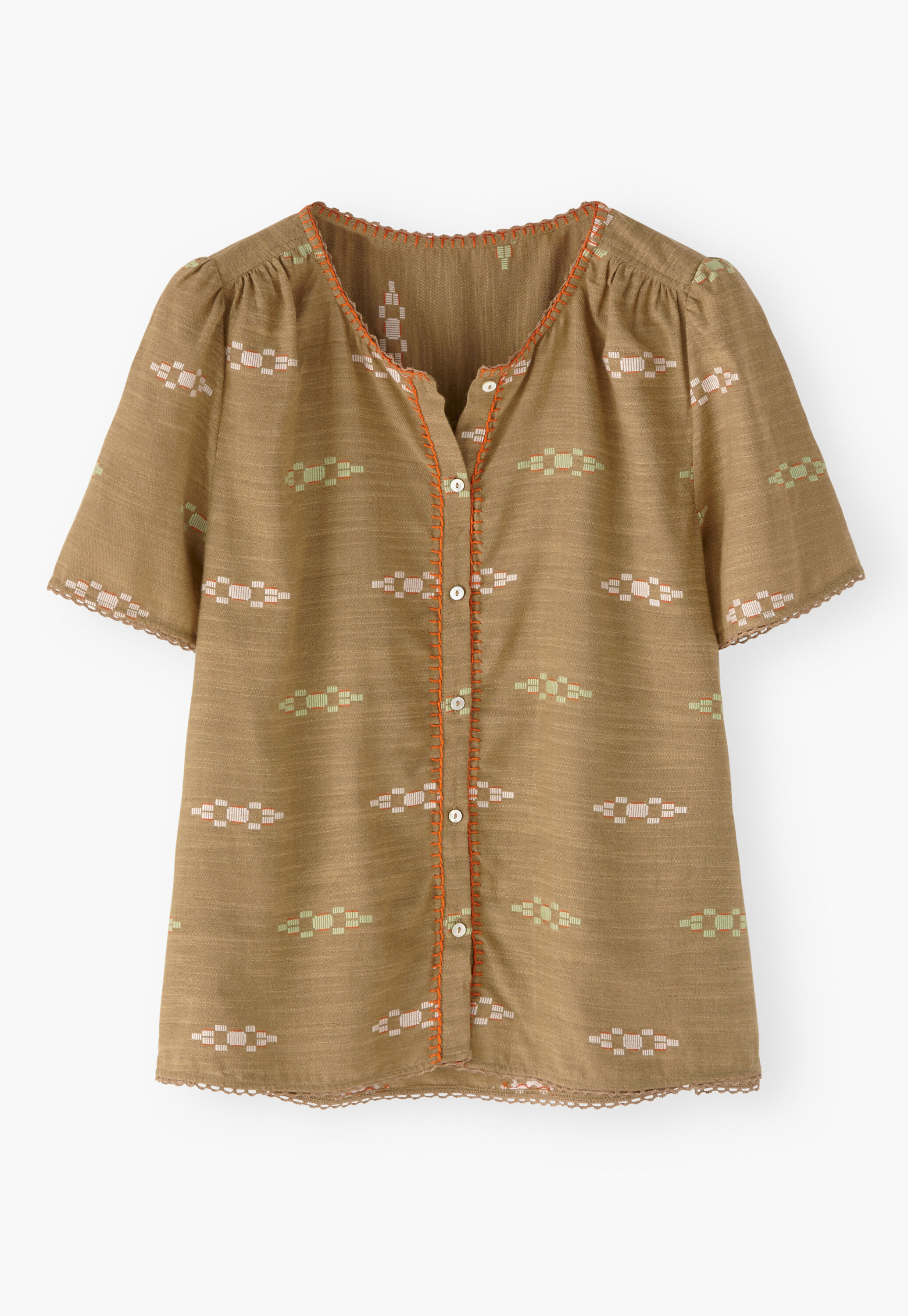 Jacquard blouse