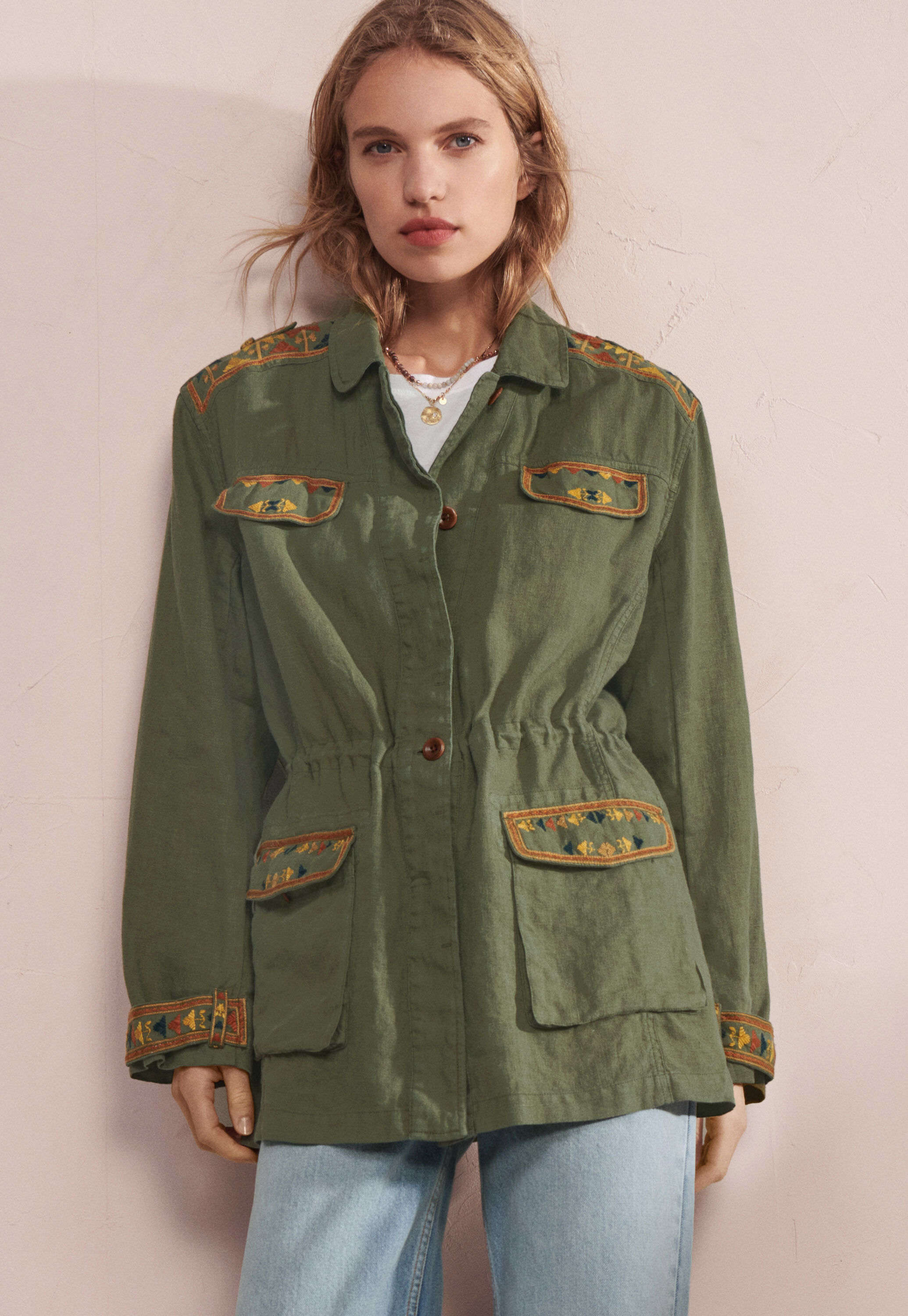 Embroidered jacket