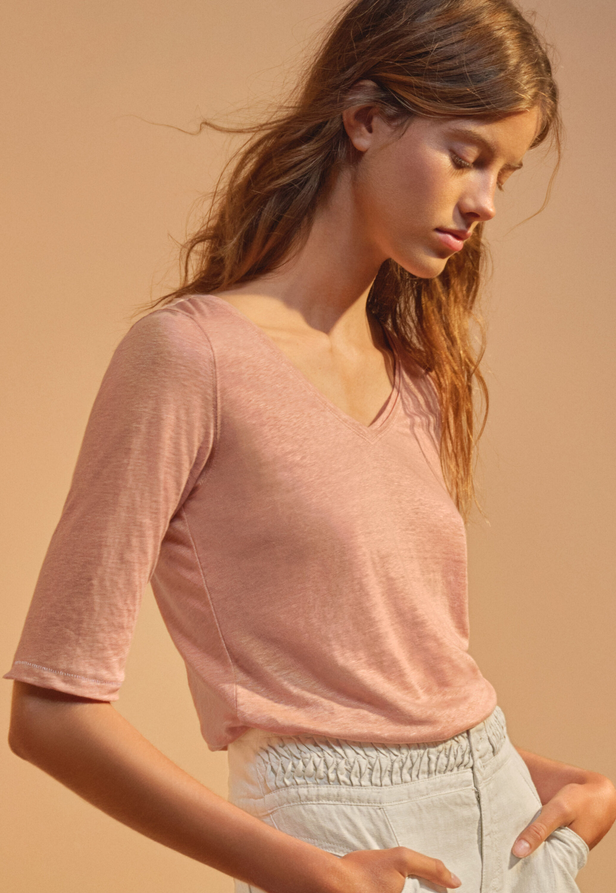 V-neck T-shirt