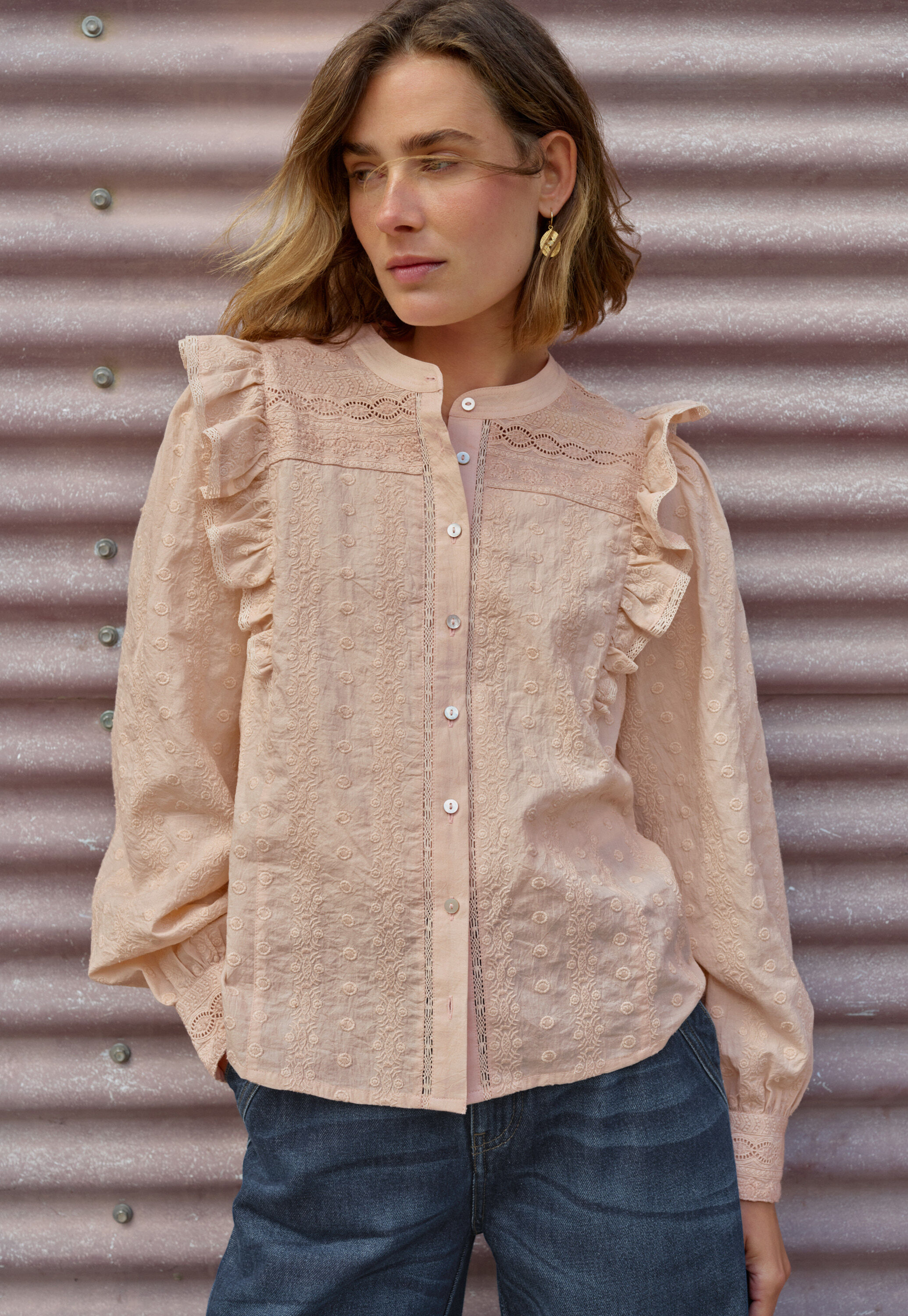 Printed blouse