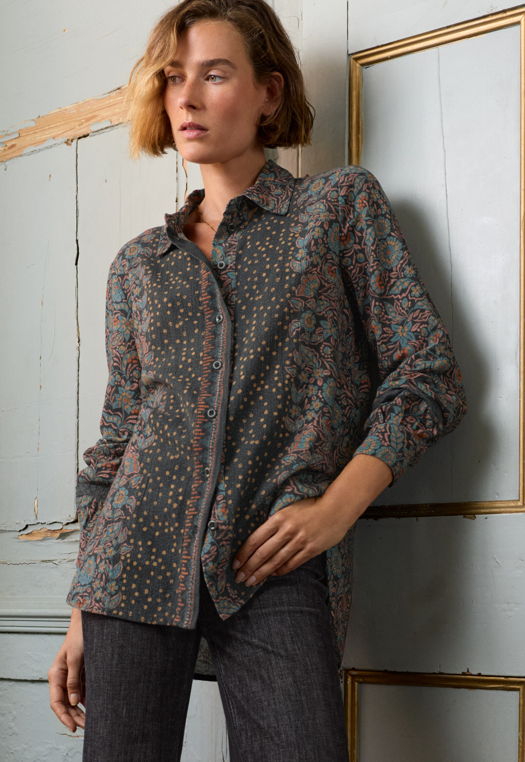 Printed blouse