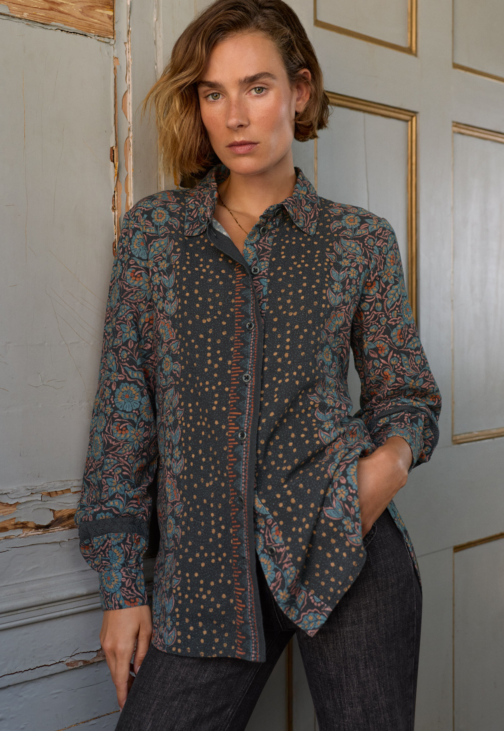 Printed blouse