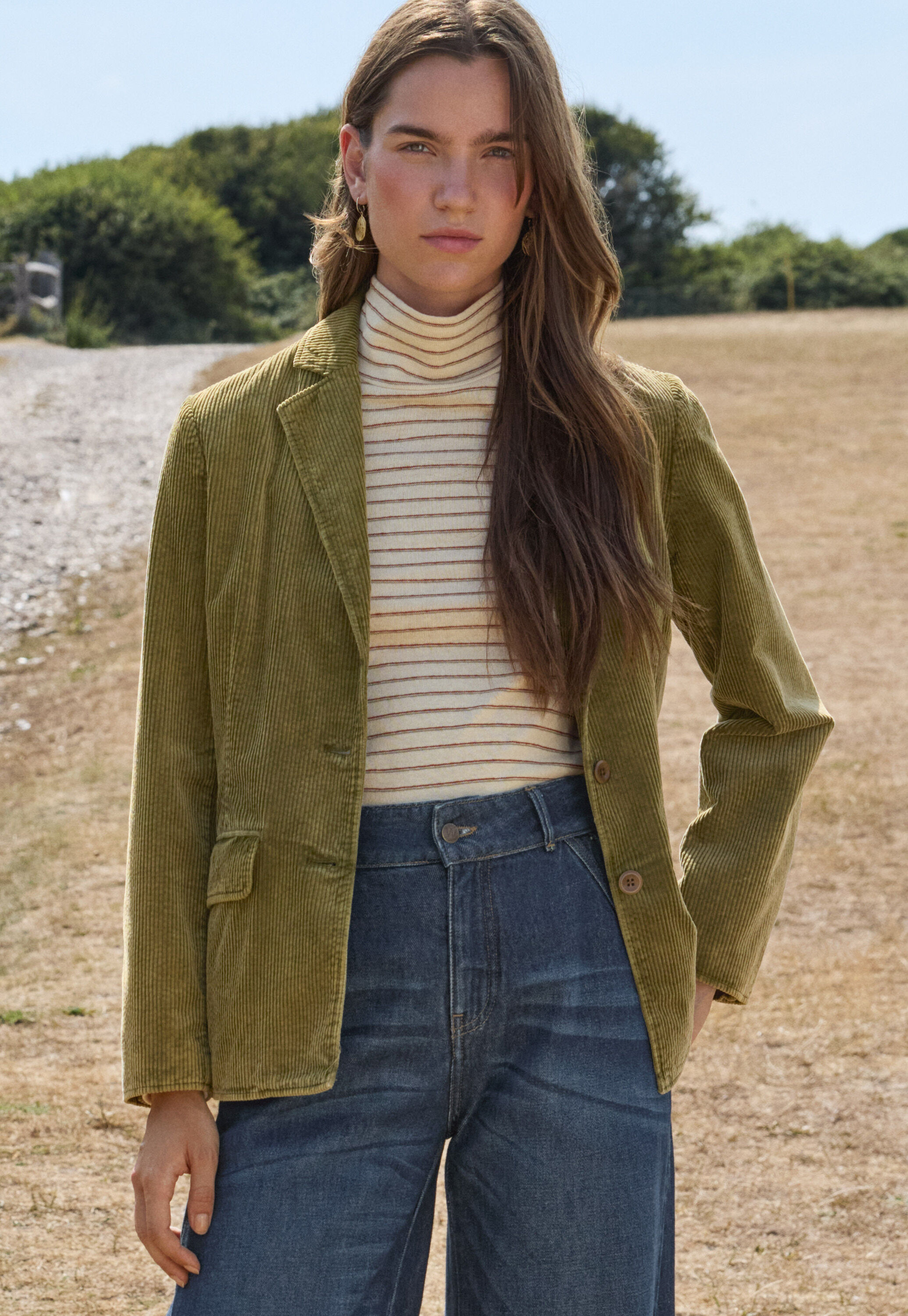Cord blazer