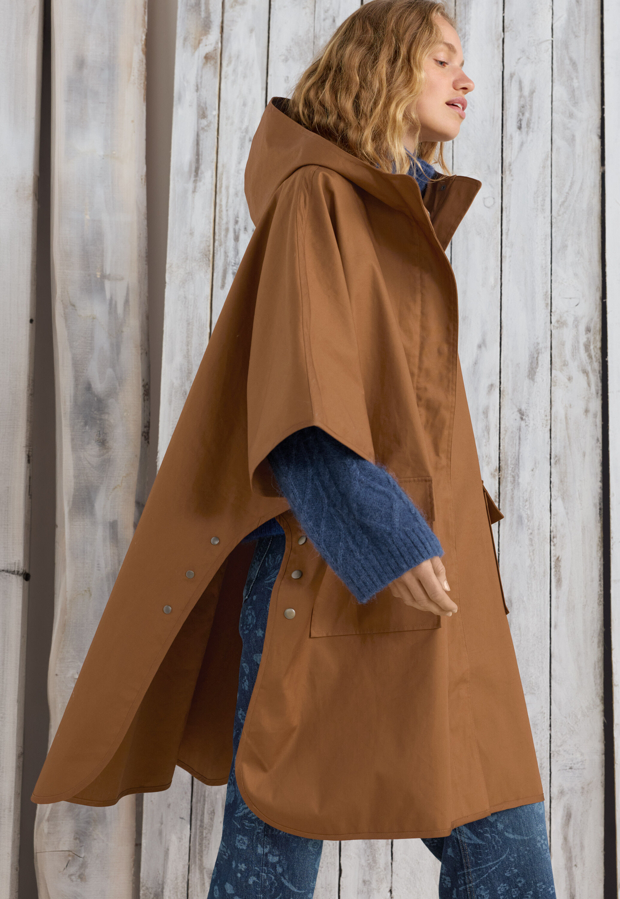 Cable-stitch cardigan
