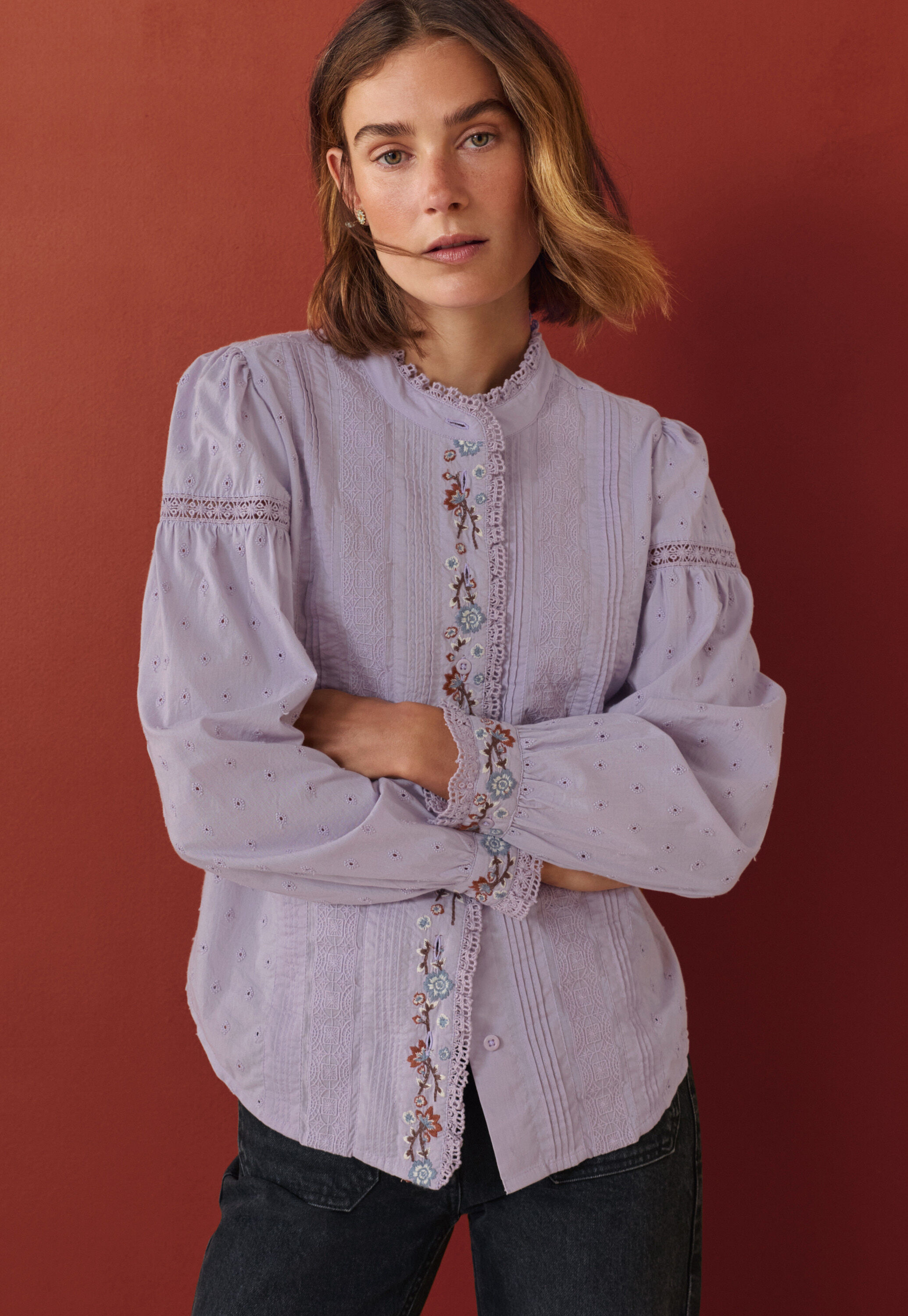 Printed blouse