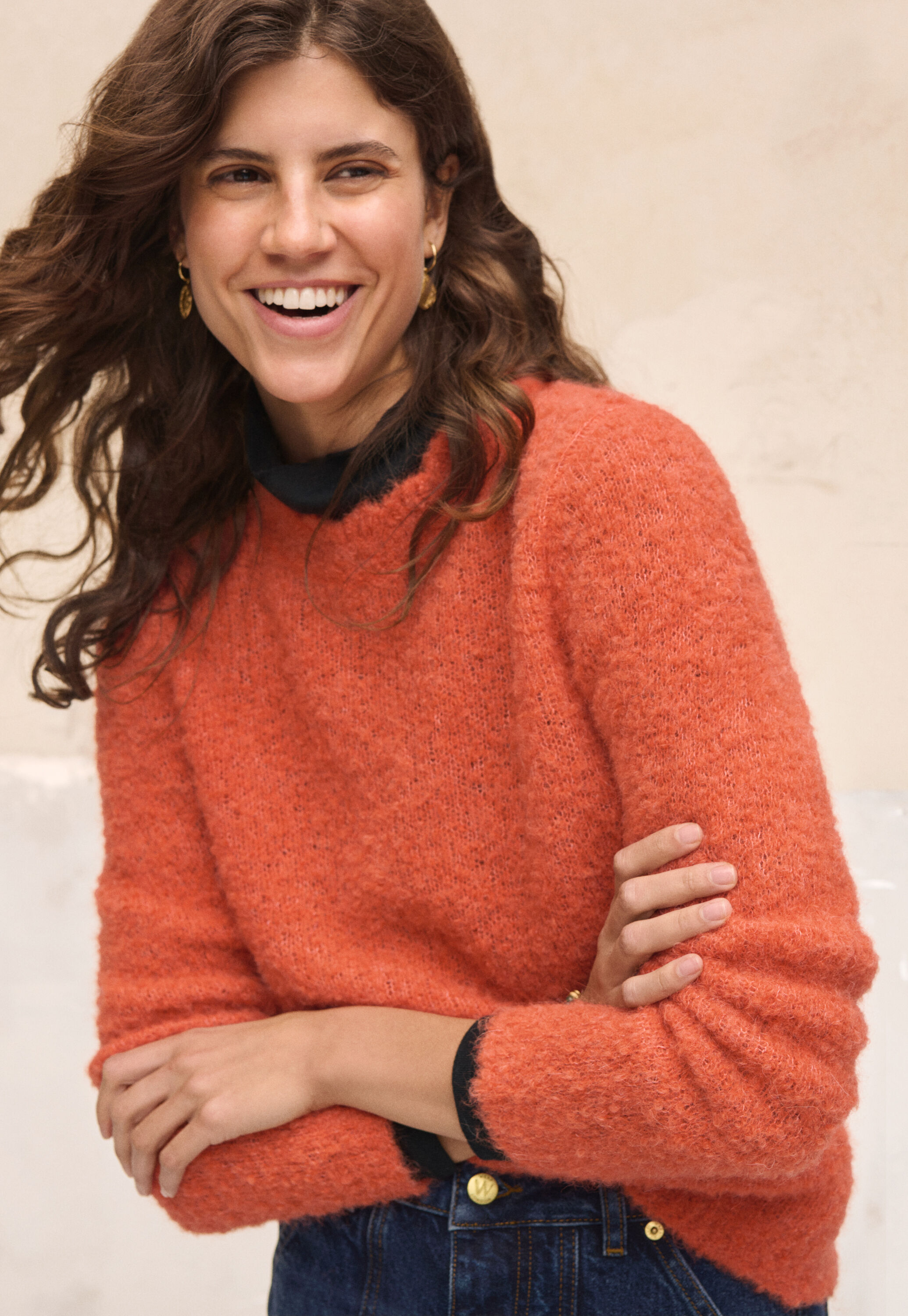 Round-neck sweater