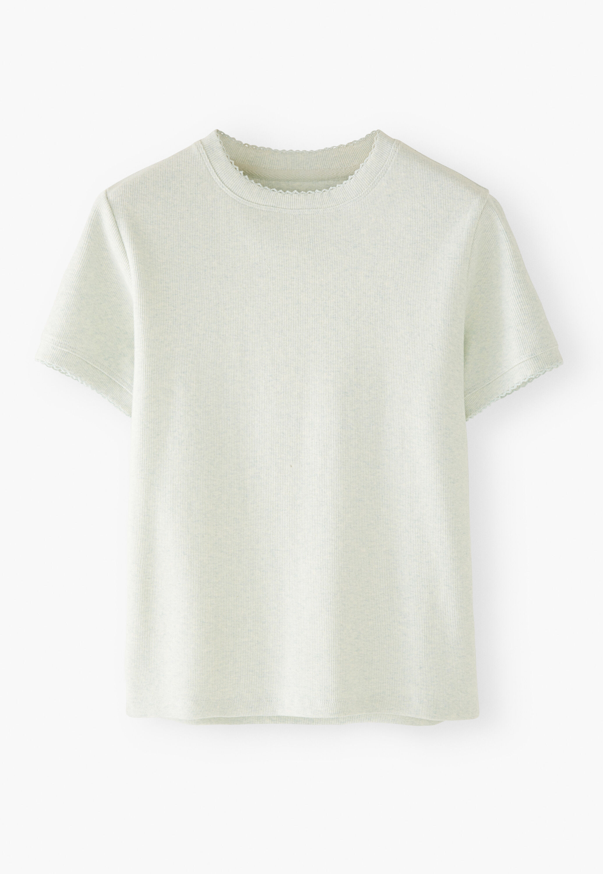 Ribbed jersey T-shirt
