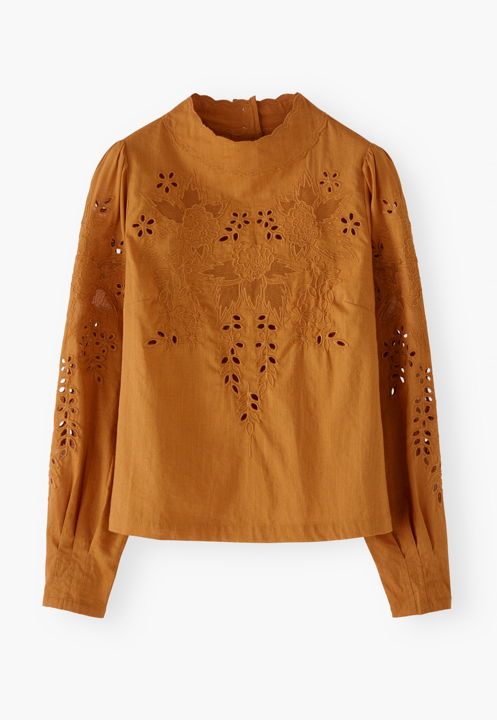 Embroidered blouse, Ginger, large