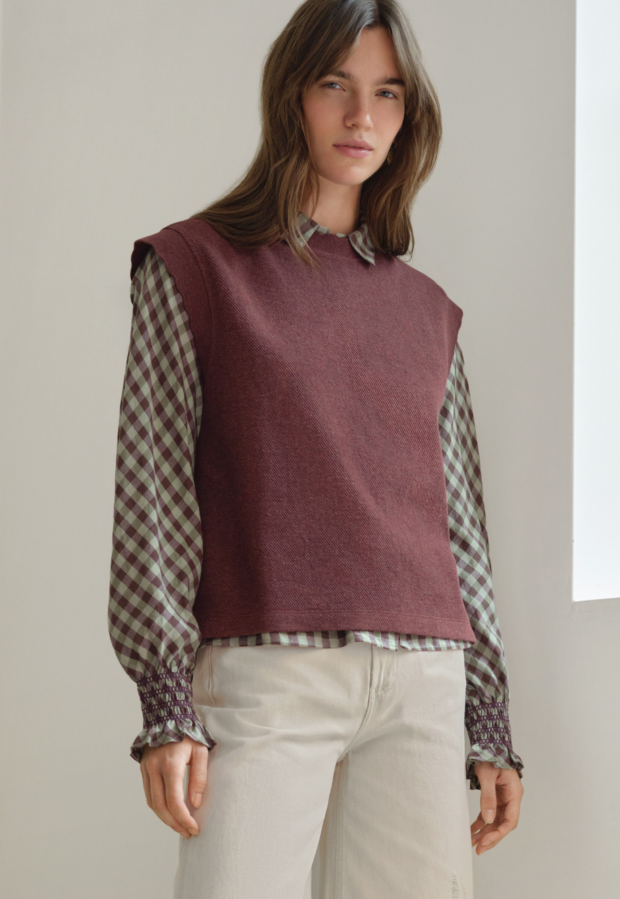 Checked shirt