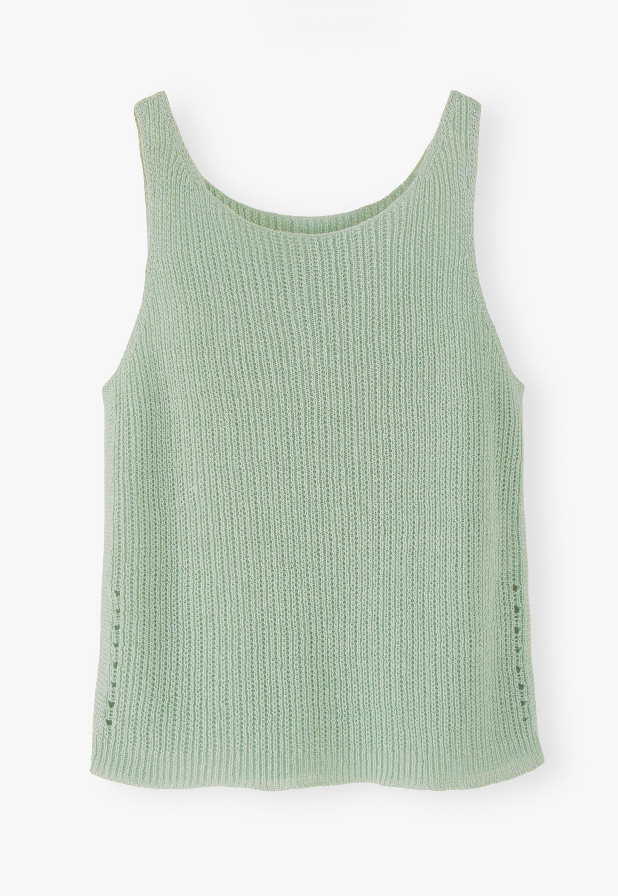 Rib-stitch knit