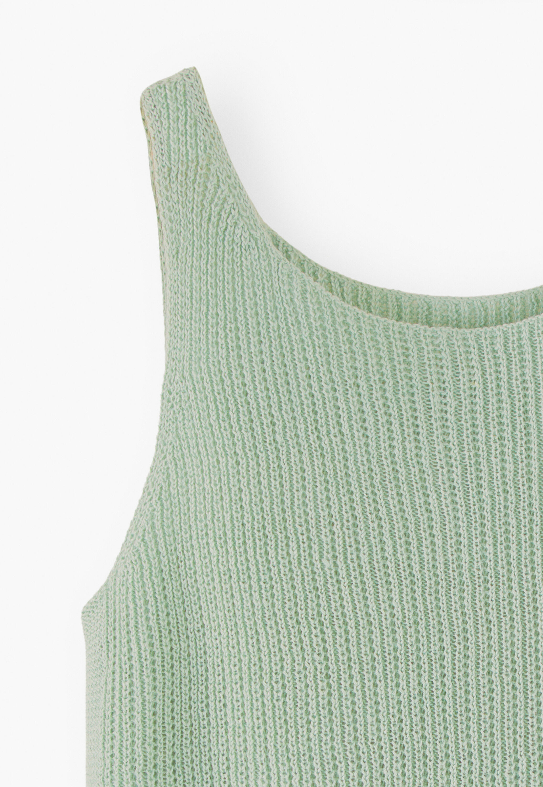 Rib-stitch knit