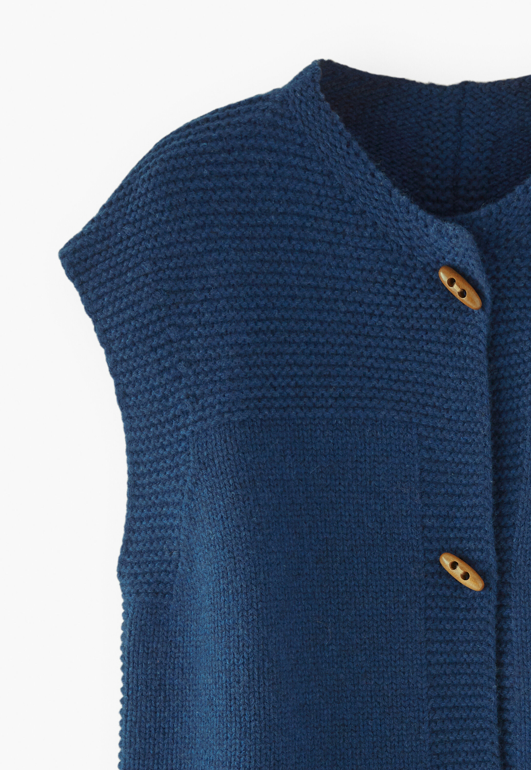 Knitted gilet