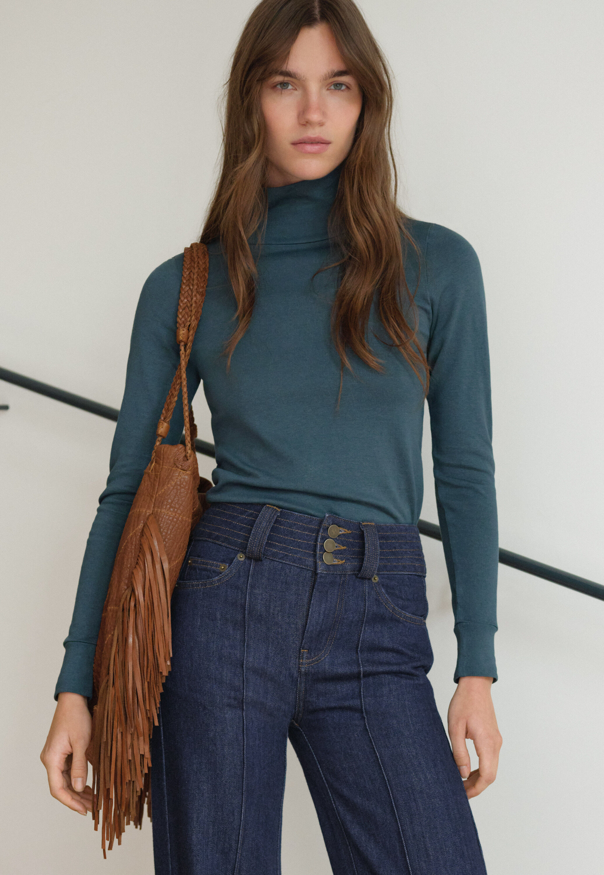Button-through top