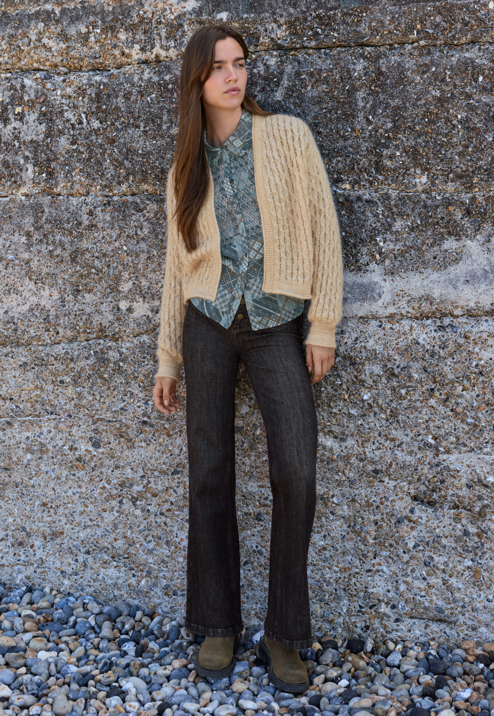 Flared jeans