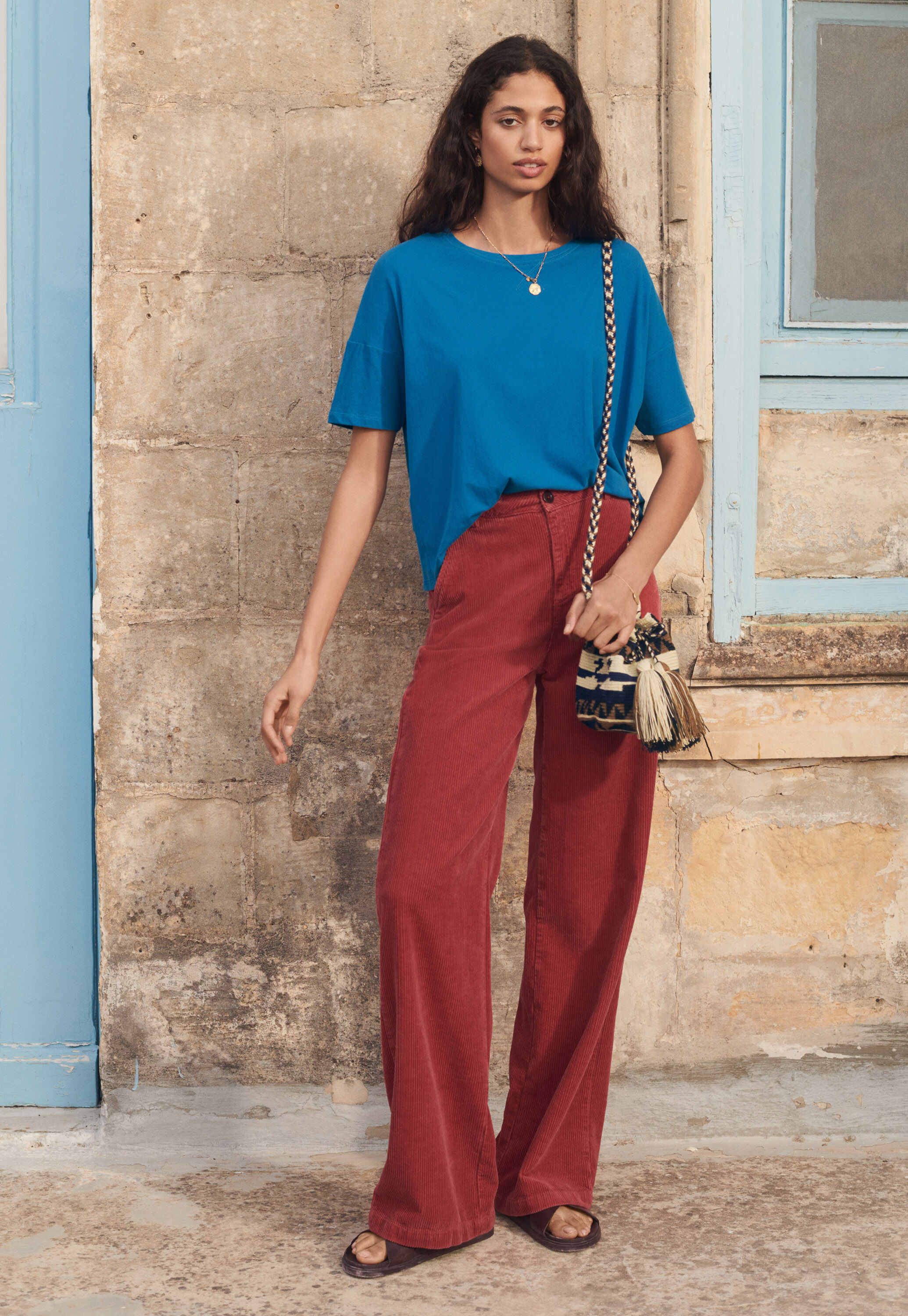 Cord trousers