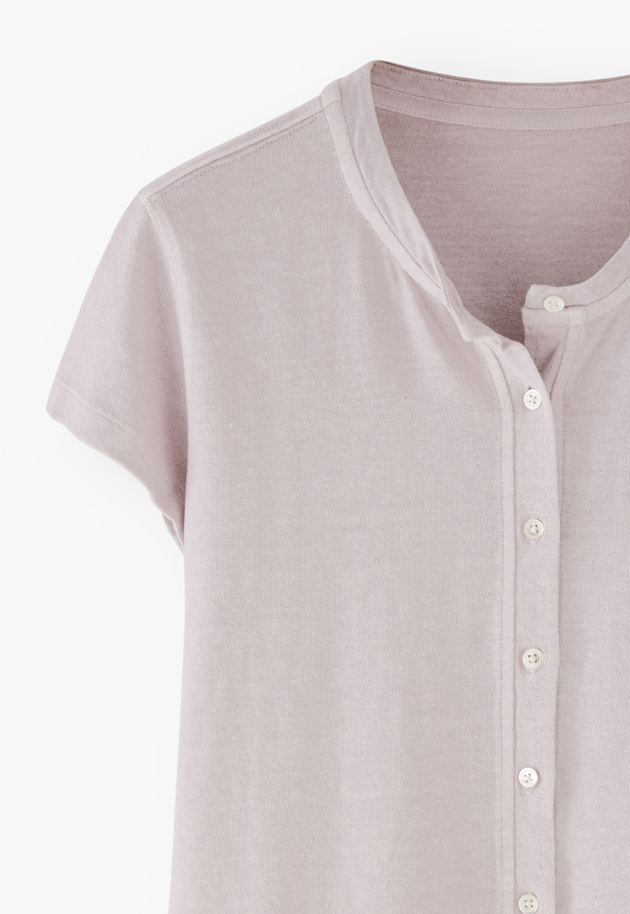 Button-through top