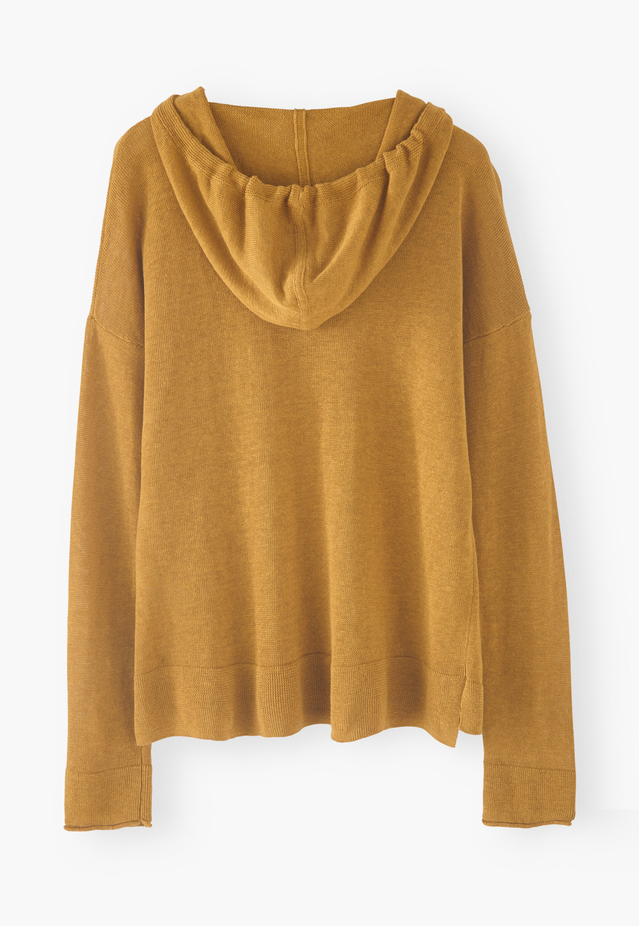 Knitted hoodie