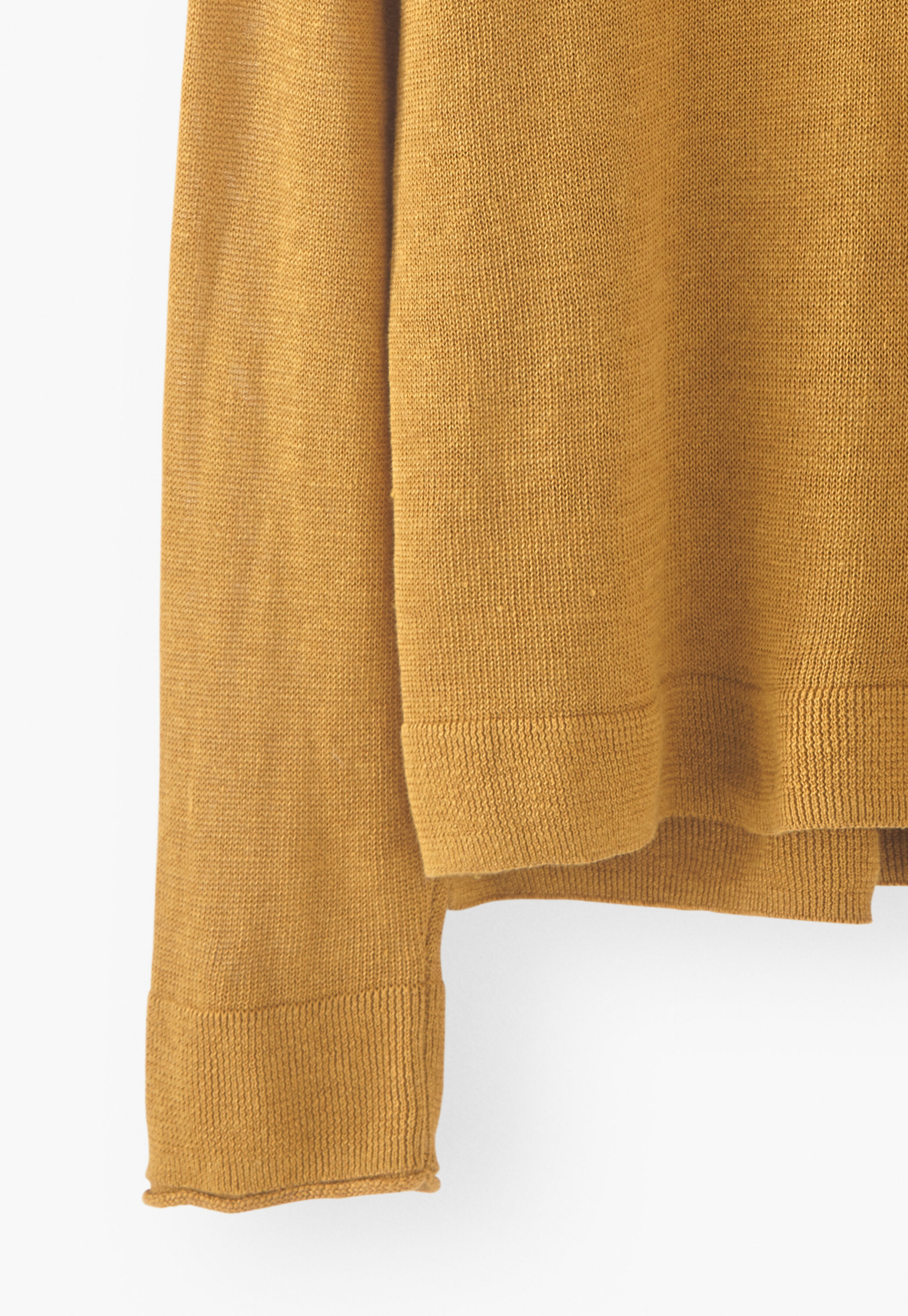 Knitted hoodie