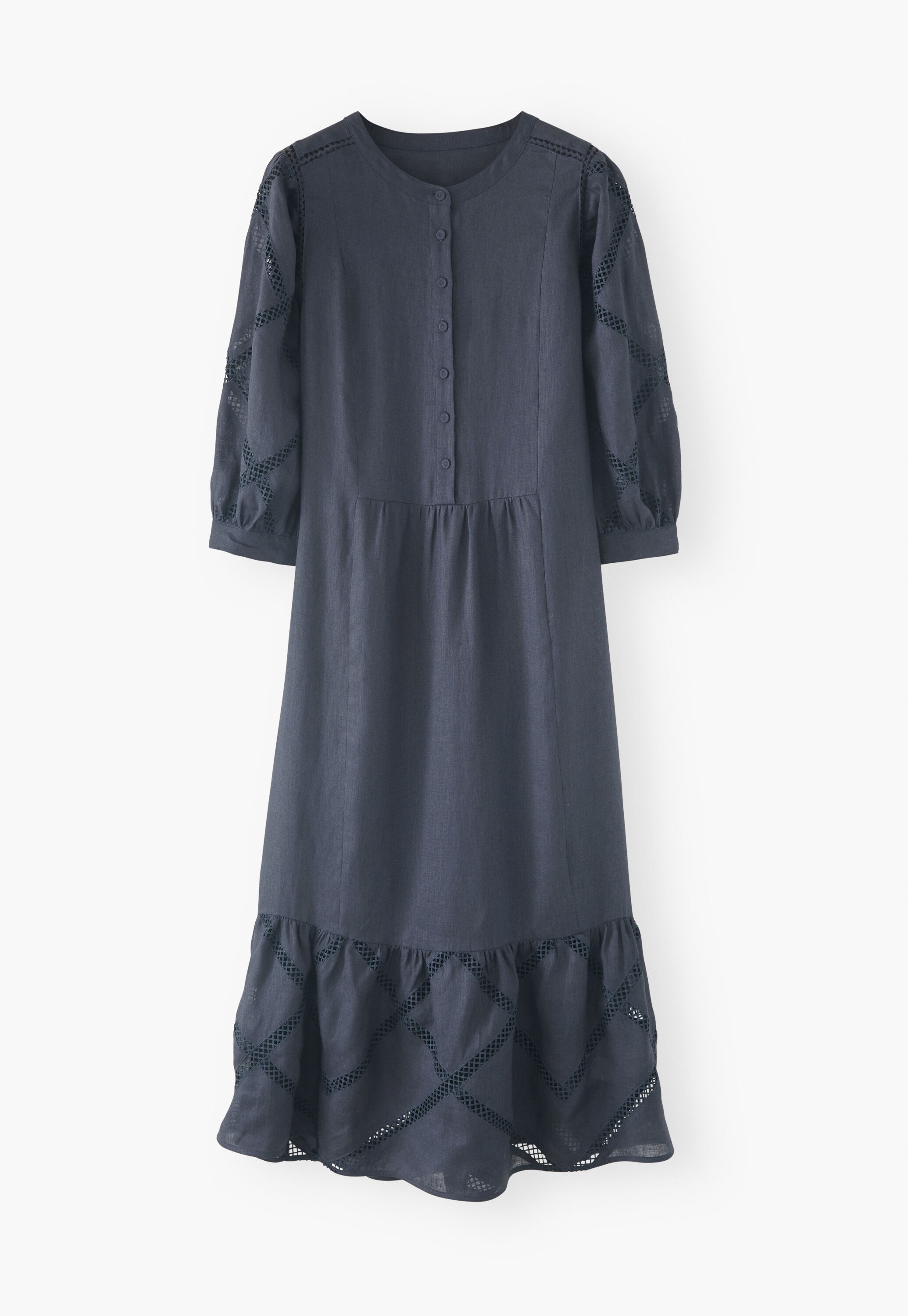 Lace-detail dress