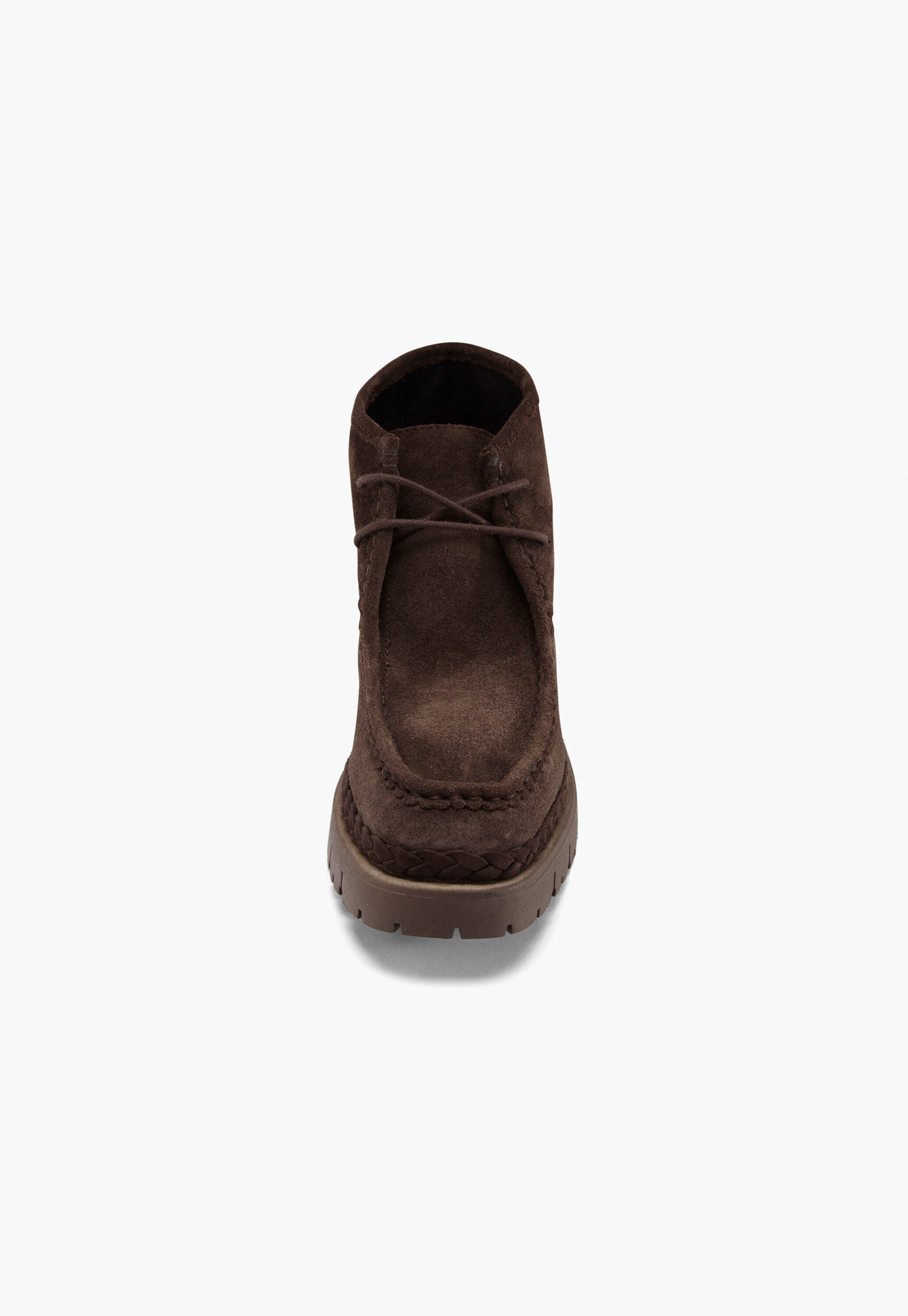 Lace-up boots, Chocolate, large