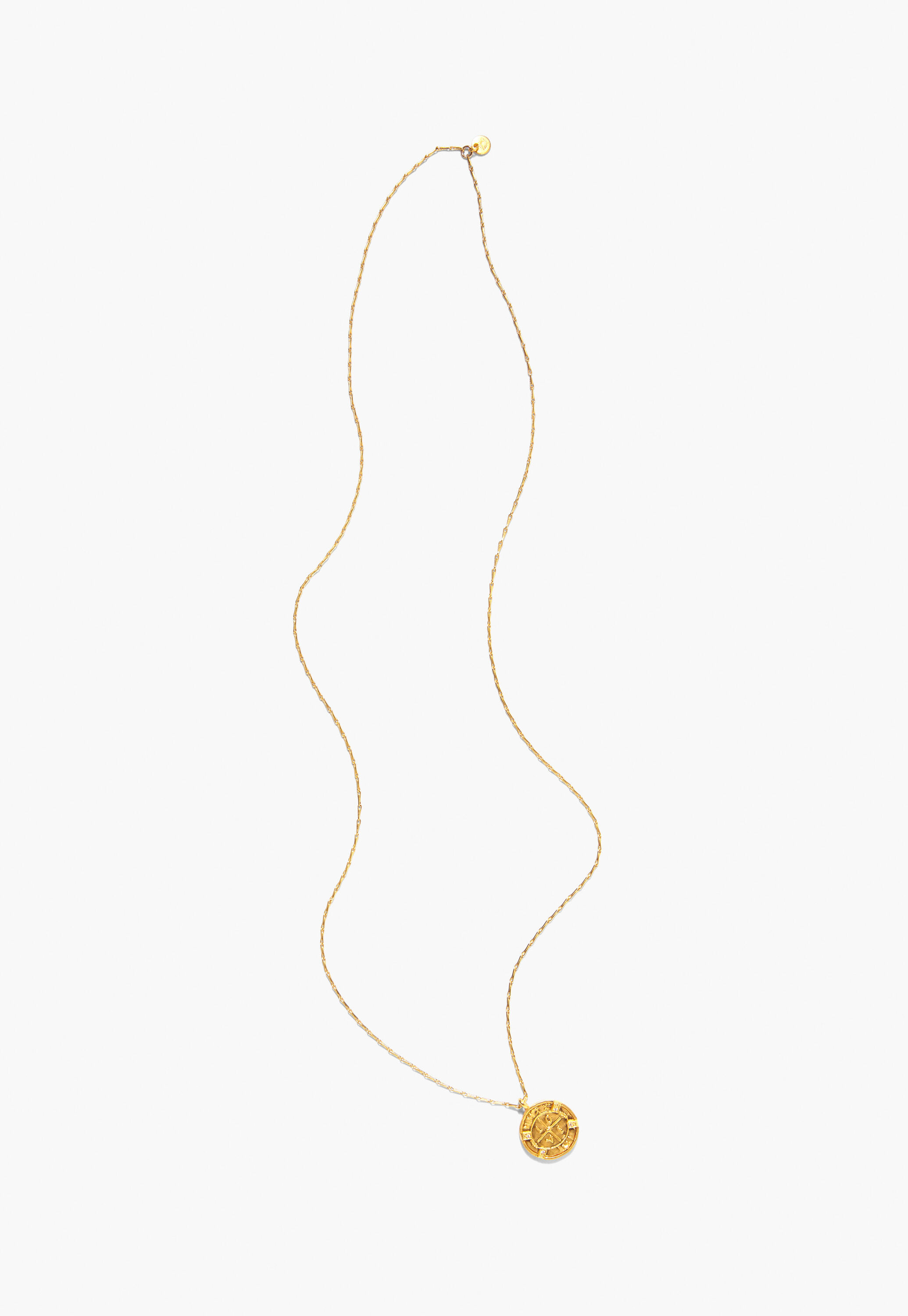 Round pendant necklace