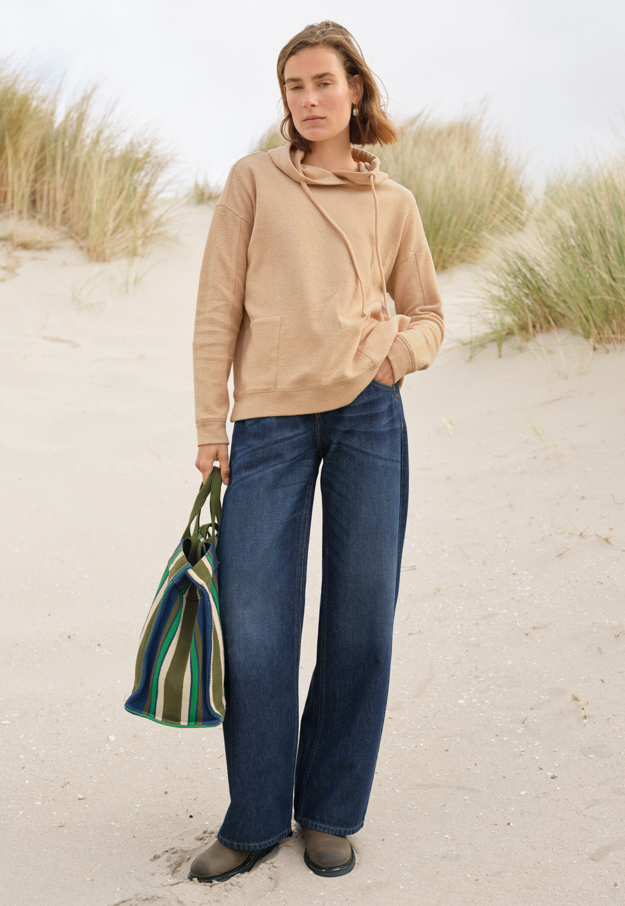 Button-through top