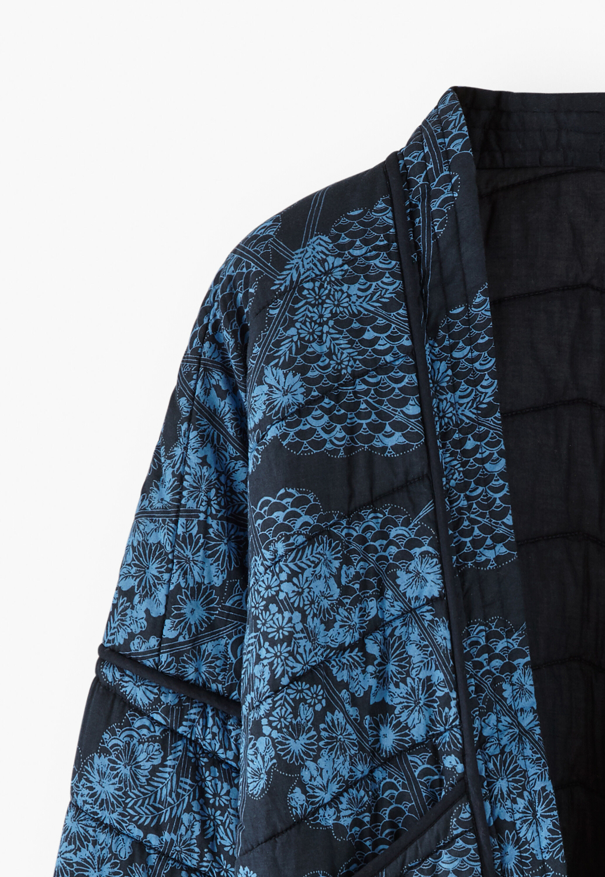 Quilted print jacket