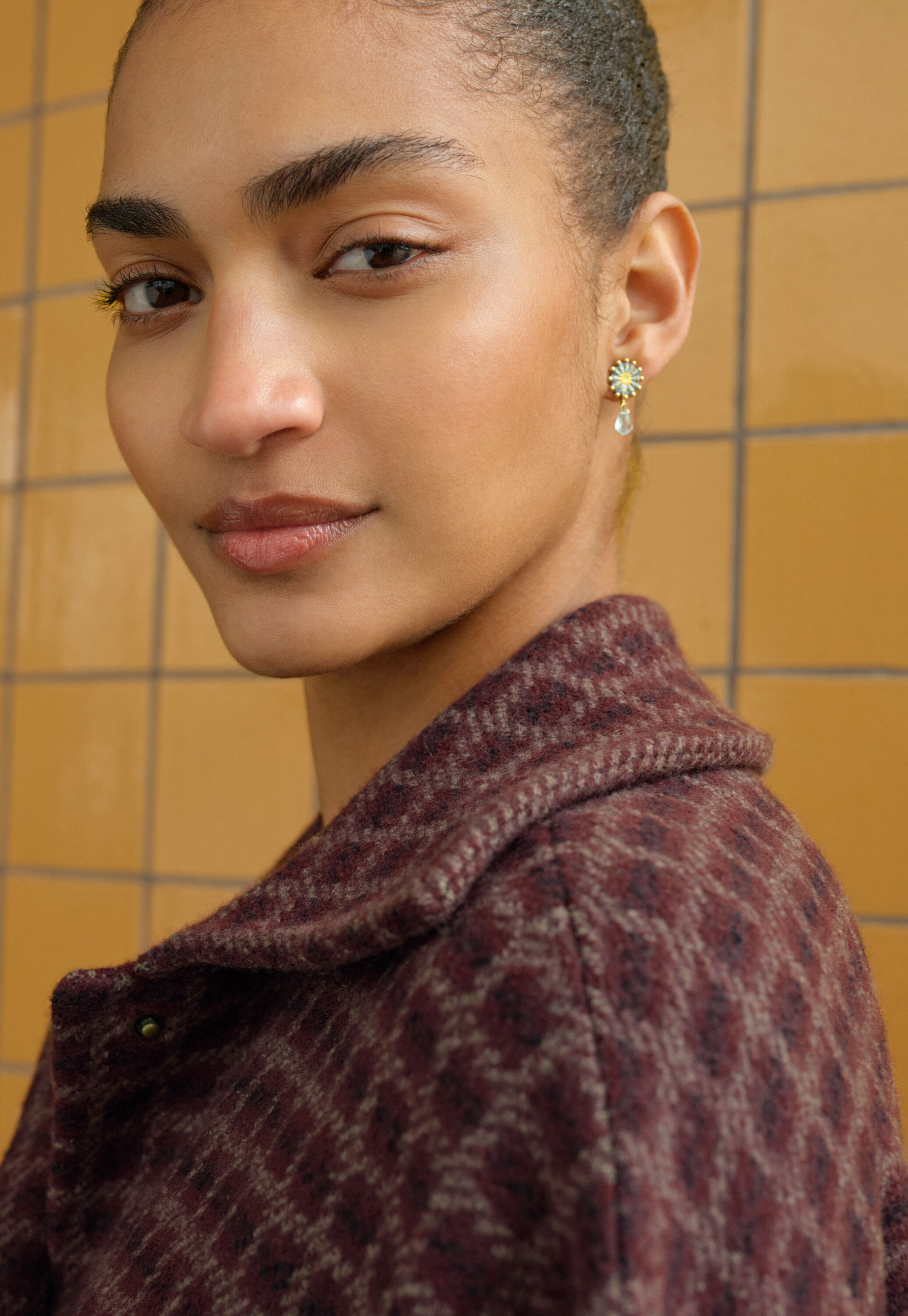 Sunburst earrings