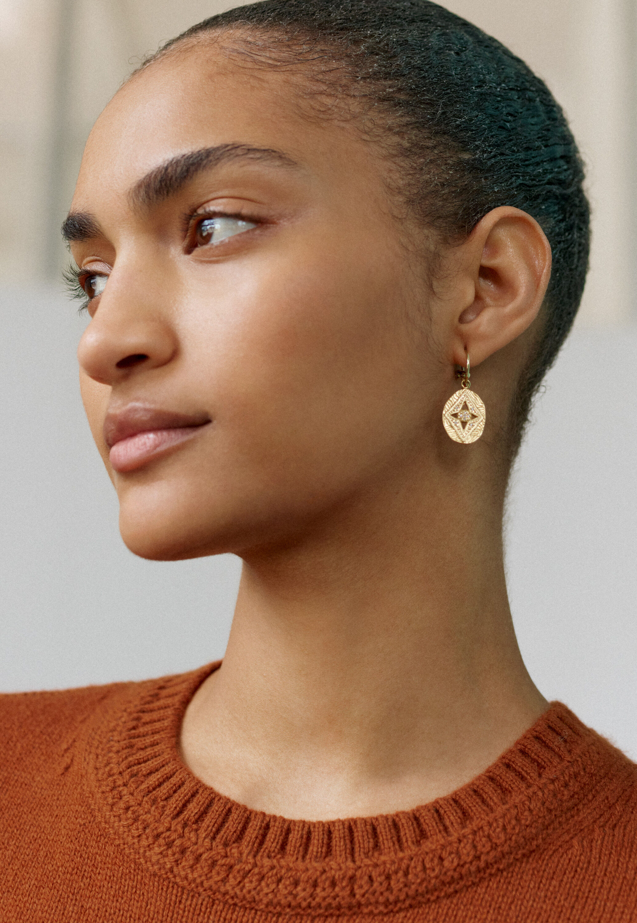 Pendant earrings