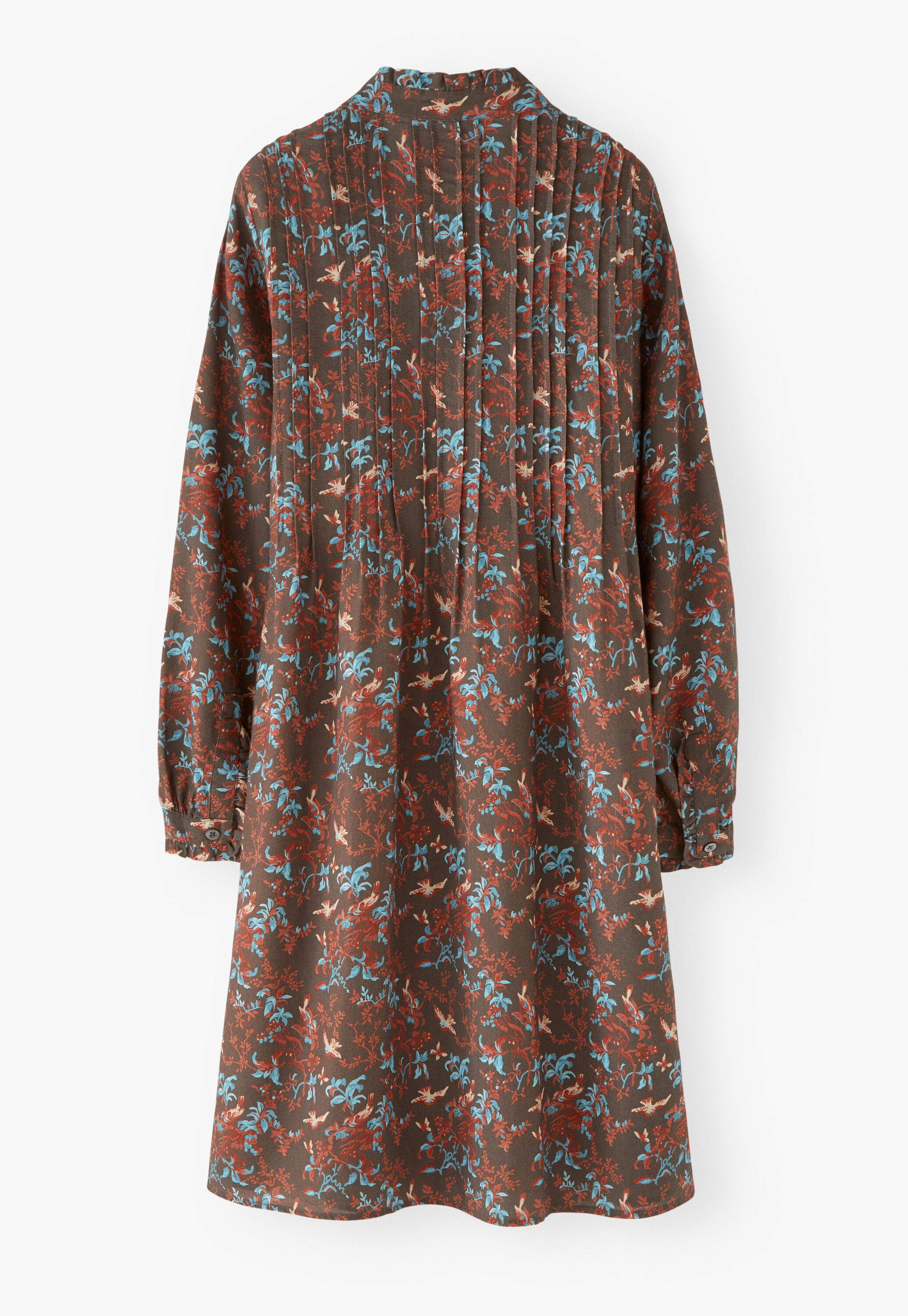 Printed shirtdress