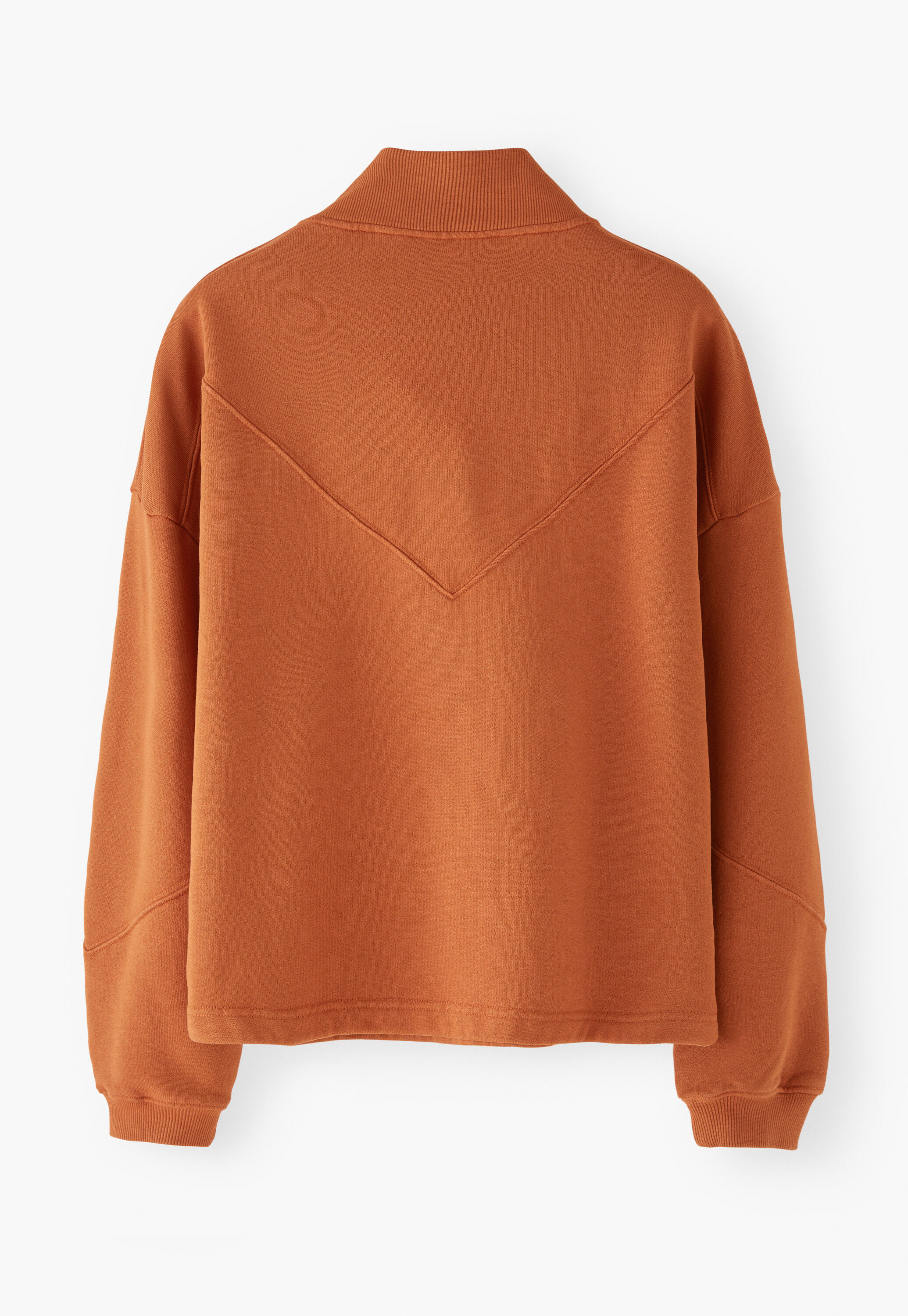 Funnel-neck sweatshirt