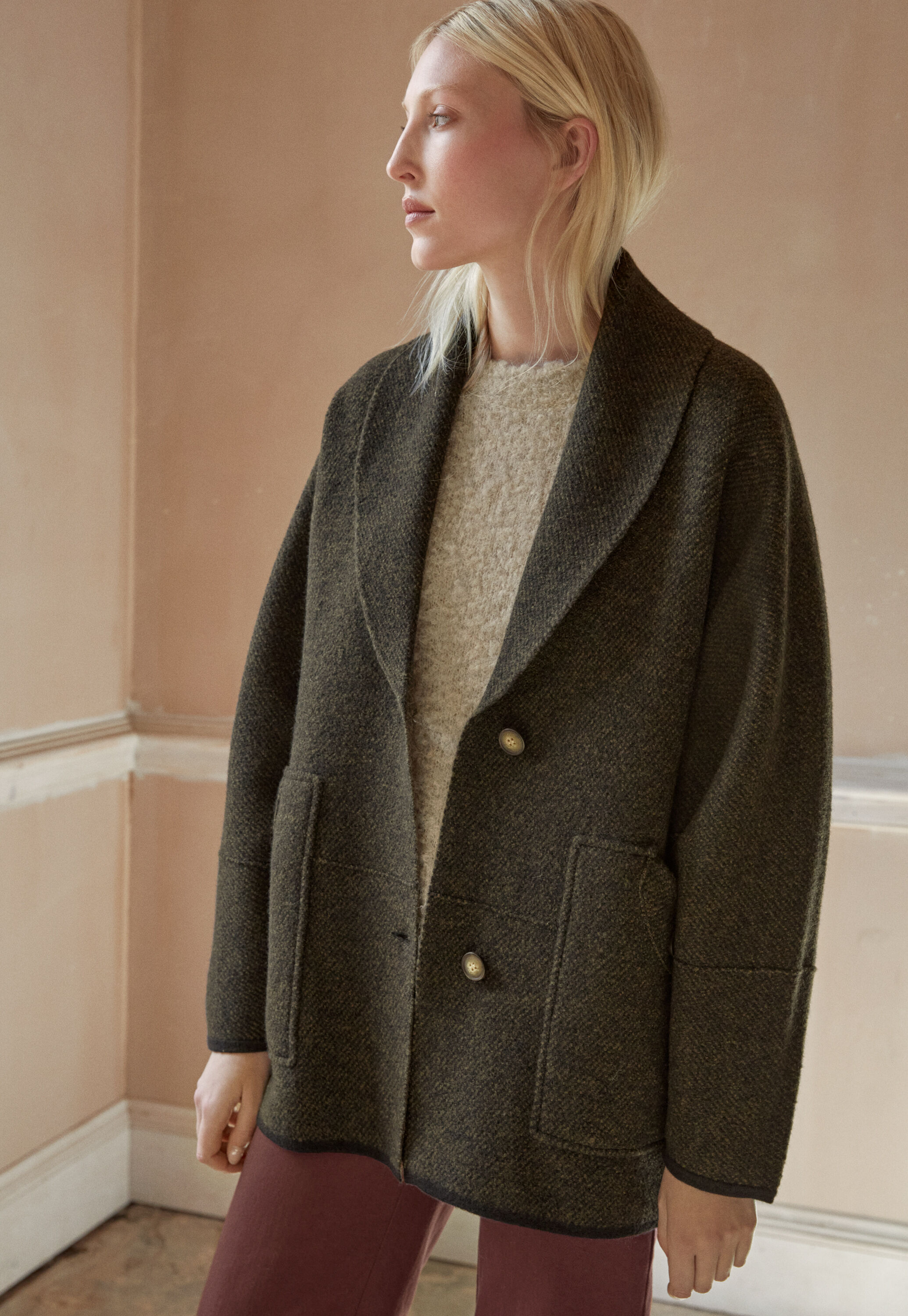 Round-neck sweater
