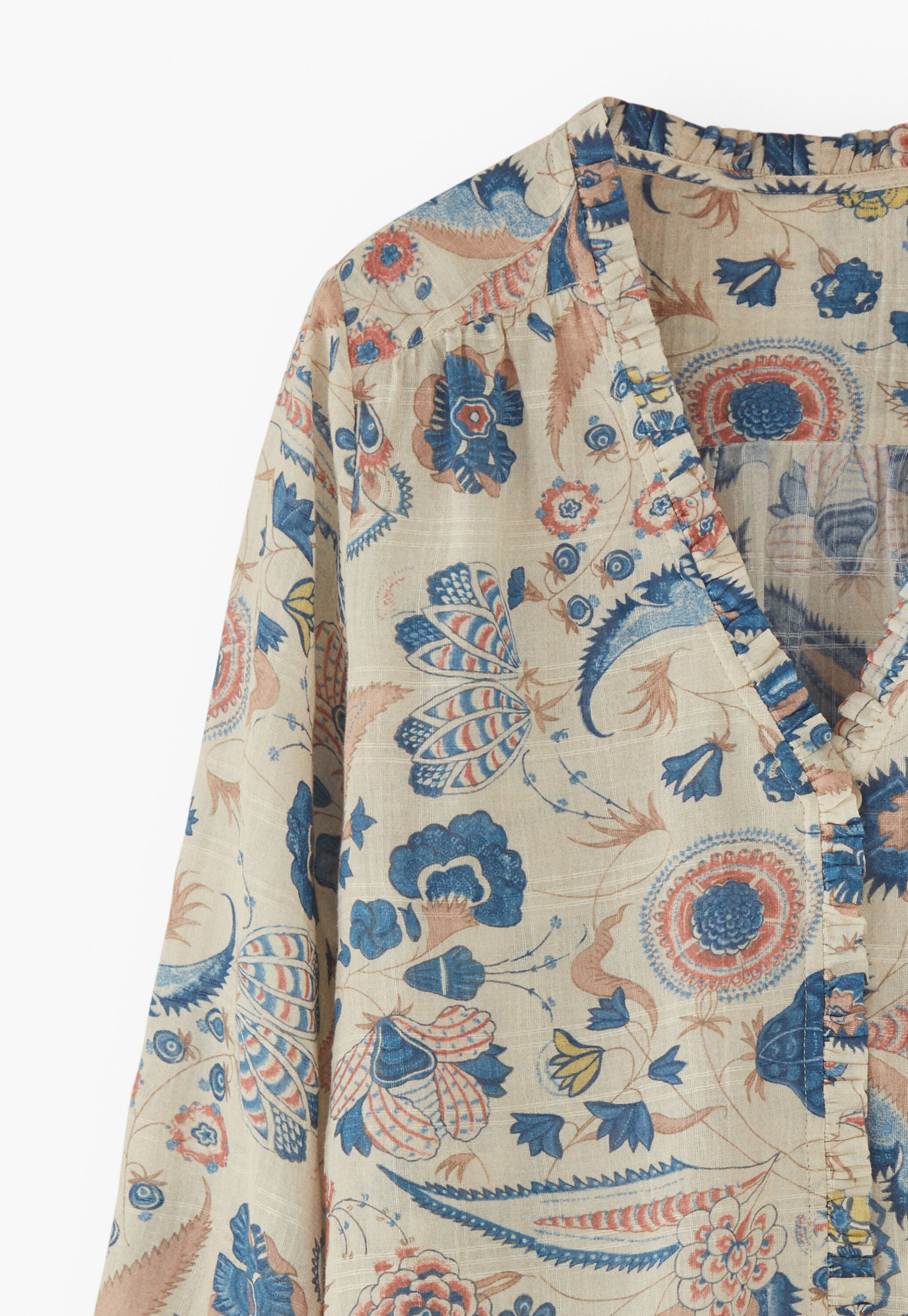 Printed blouse
