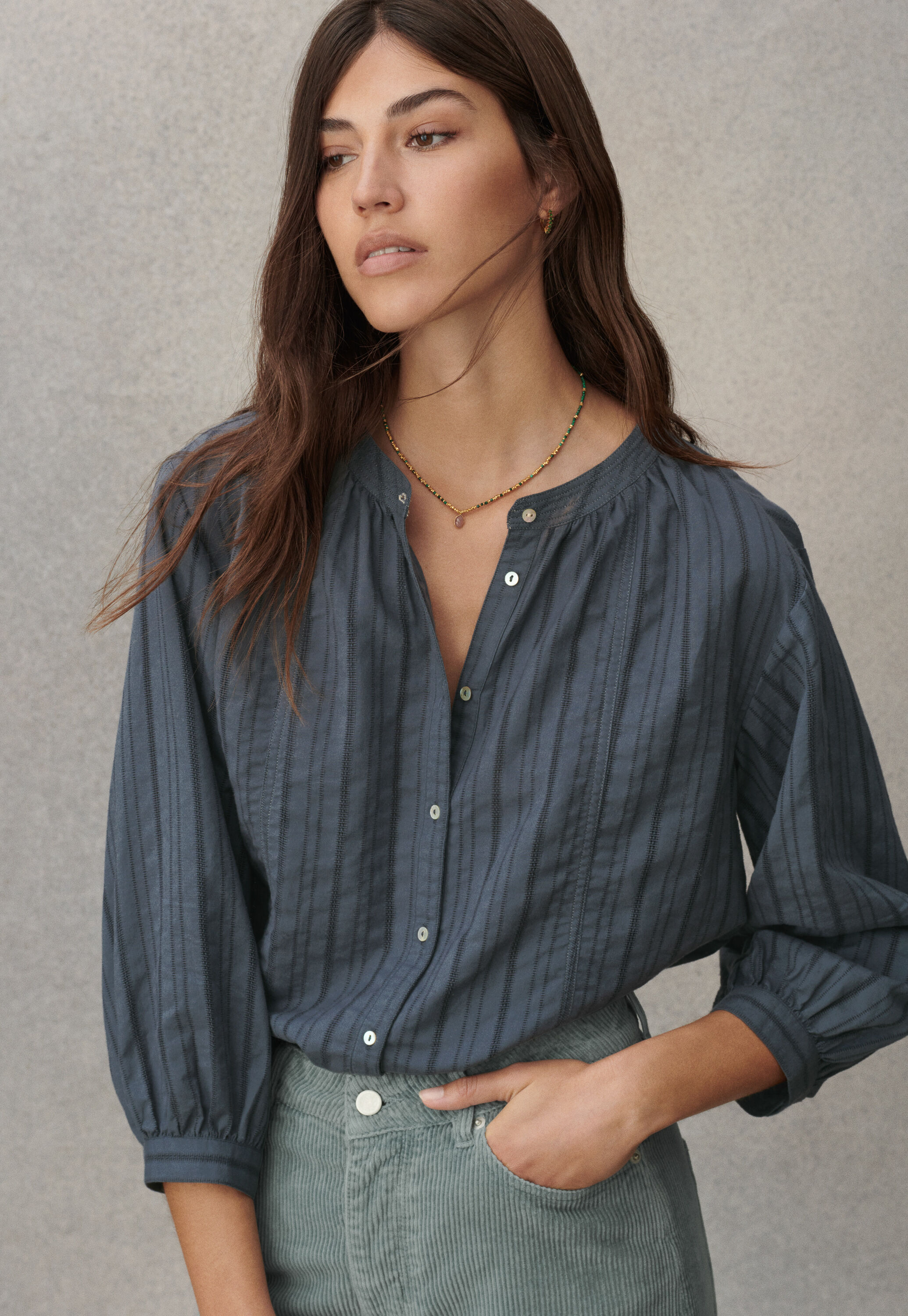 Striped blouse