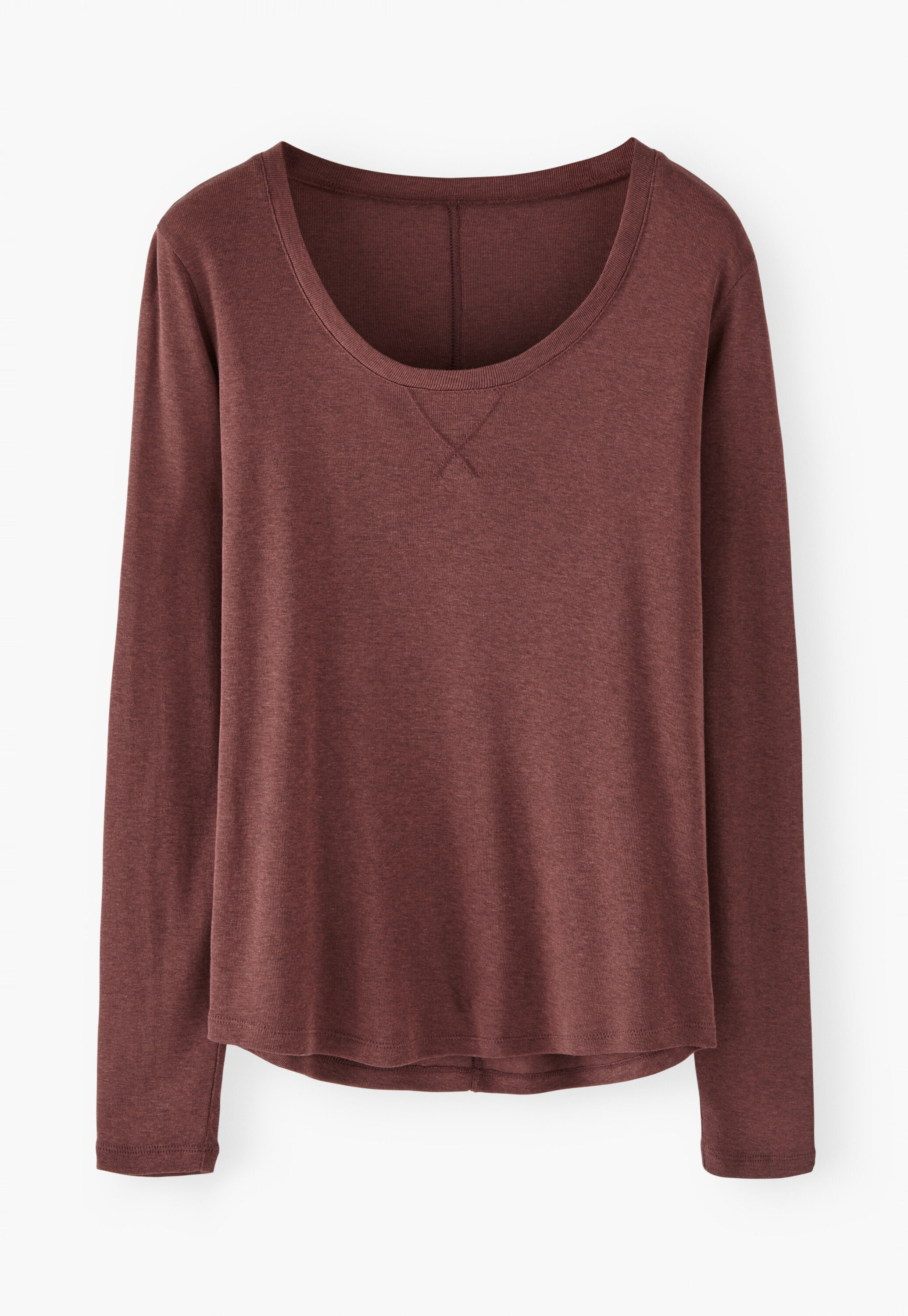 Scoop-neck top