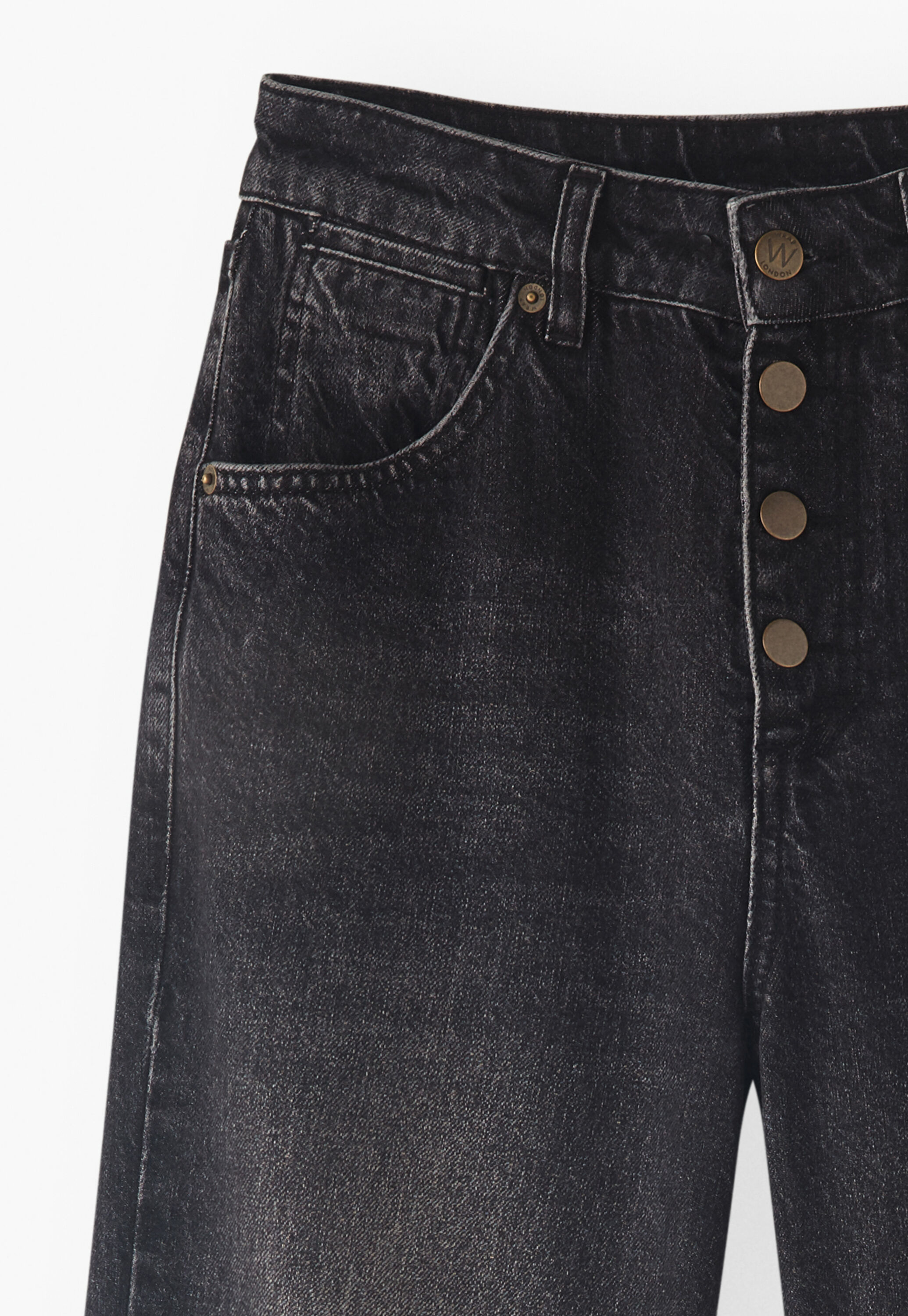 Let-down hem jeans
